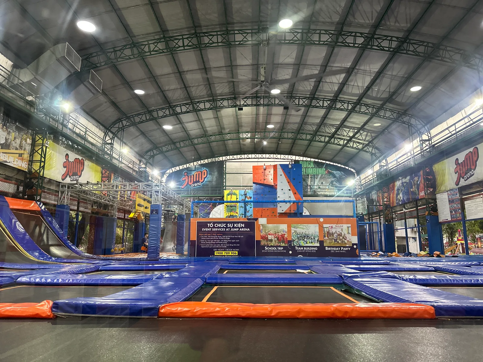 Main view at Jump Arena Lê Thị Riêng Ho Chi Minh City — travel photo