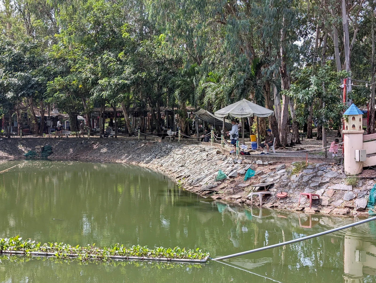Atmosphere at Le Thi Rieng Cultural Park Ho Chi Minh City — travel photo