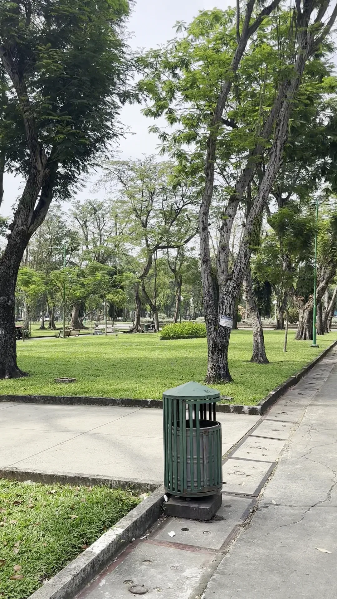 Interior at Le Van Tam Park Ho Chi Minh City — travel photo