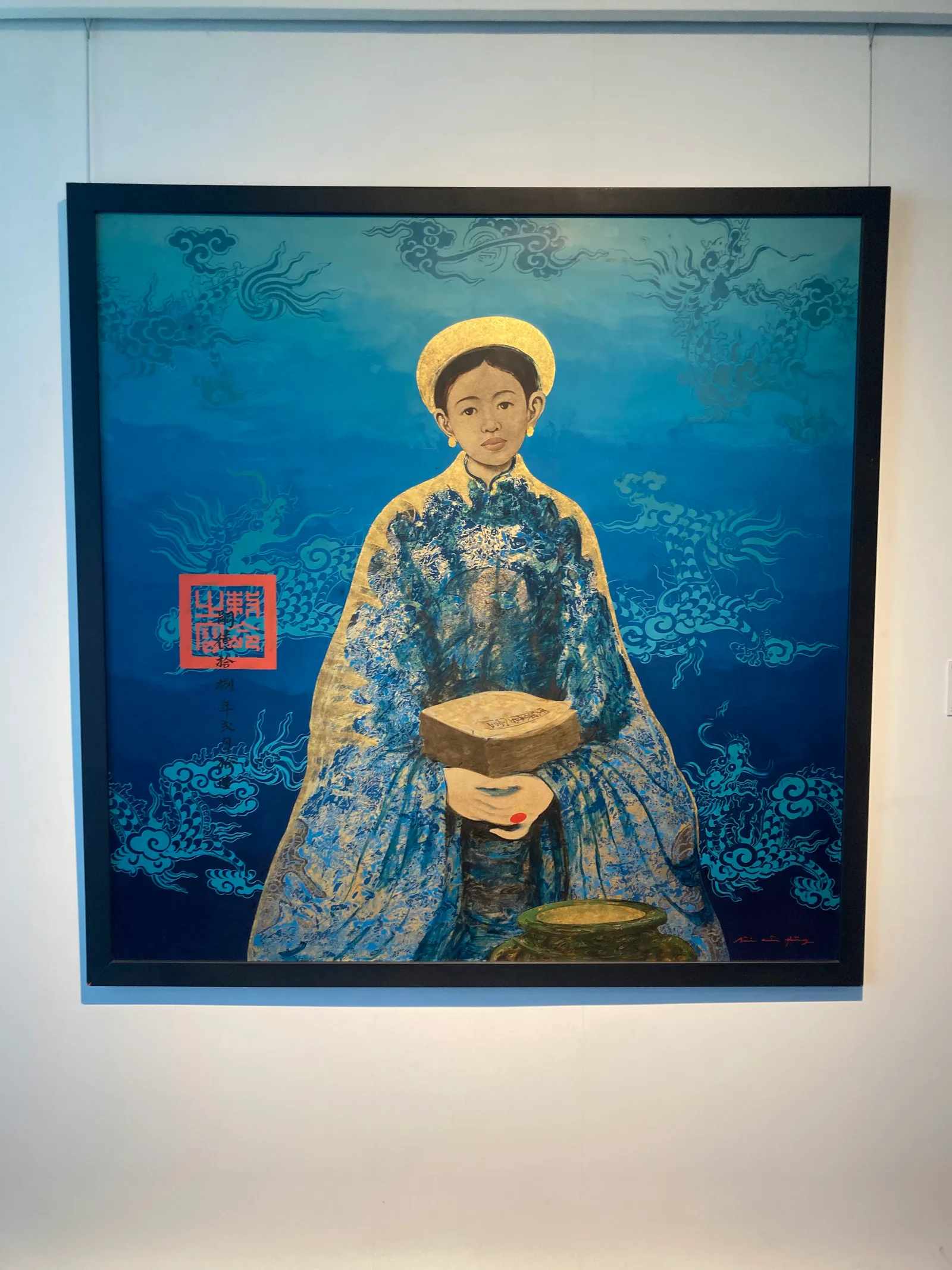 Atmosphere at Quang San Art Museum Ho Chi Minh City — travel photo
