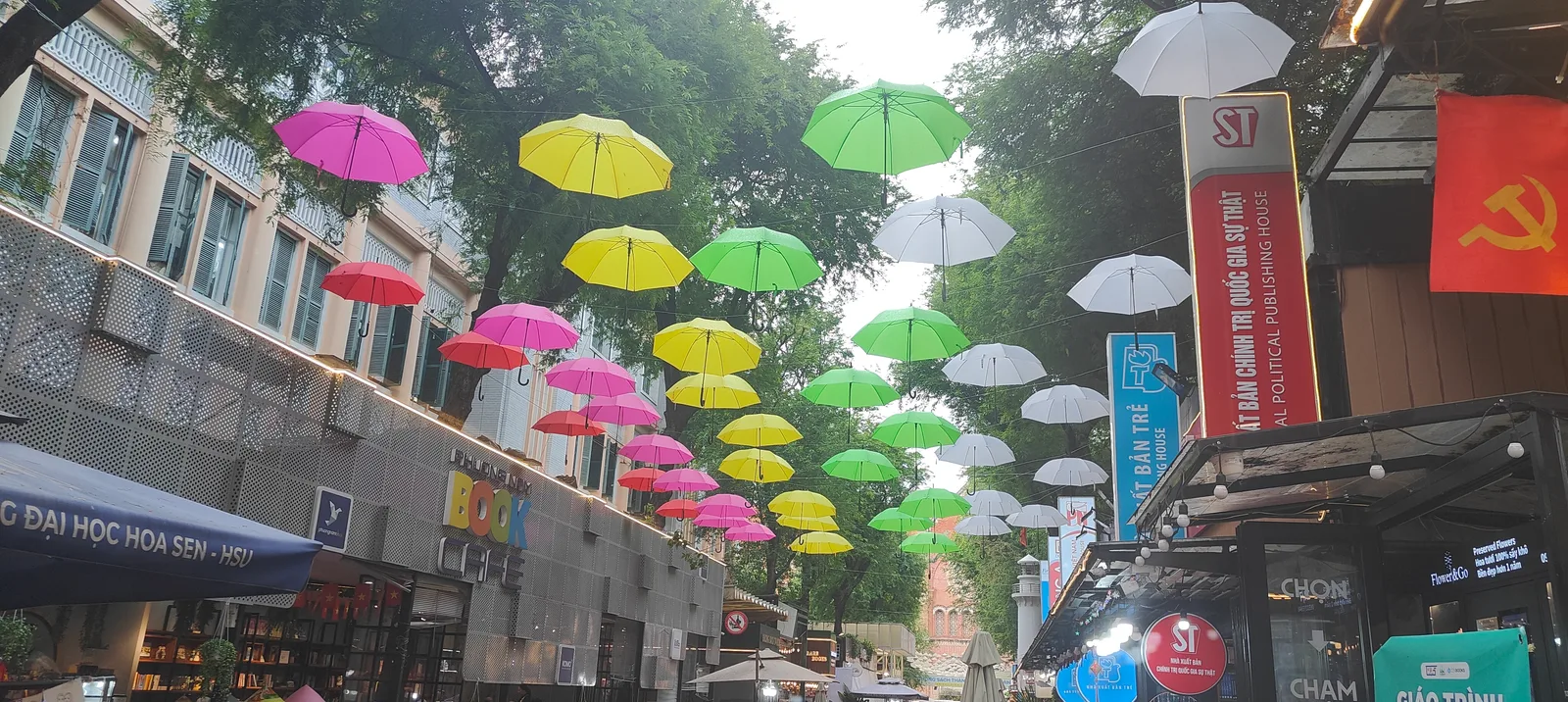 Saigon Book Street — rainy day guide Ho Chi Minh City