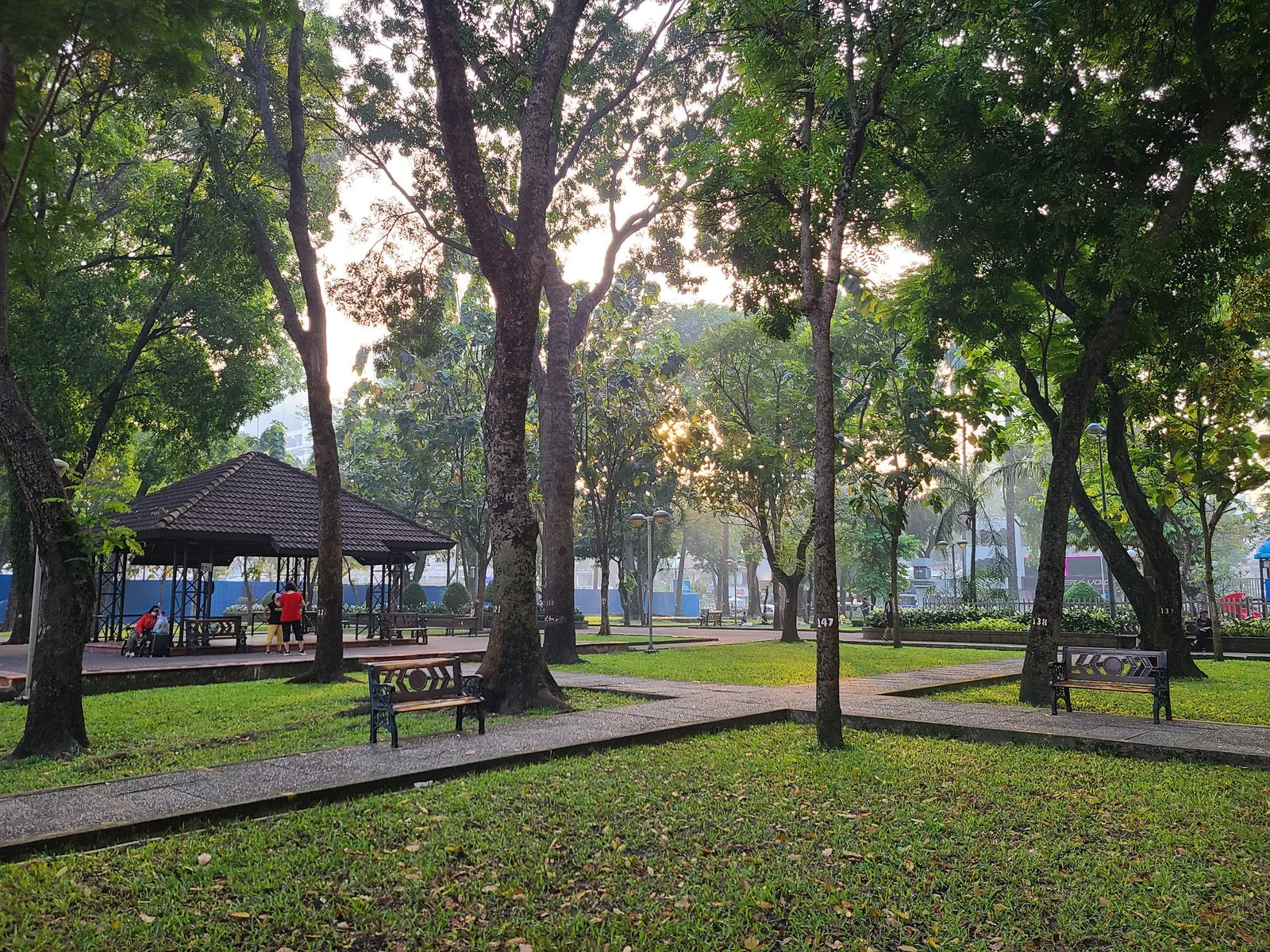 Main view at September 23rd Park Ho Chi Minh City — travel photo