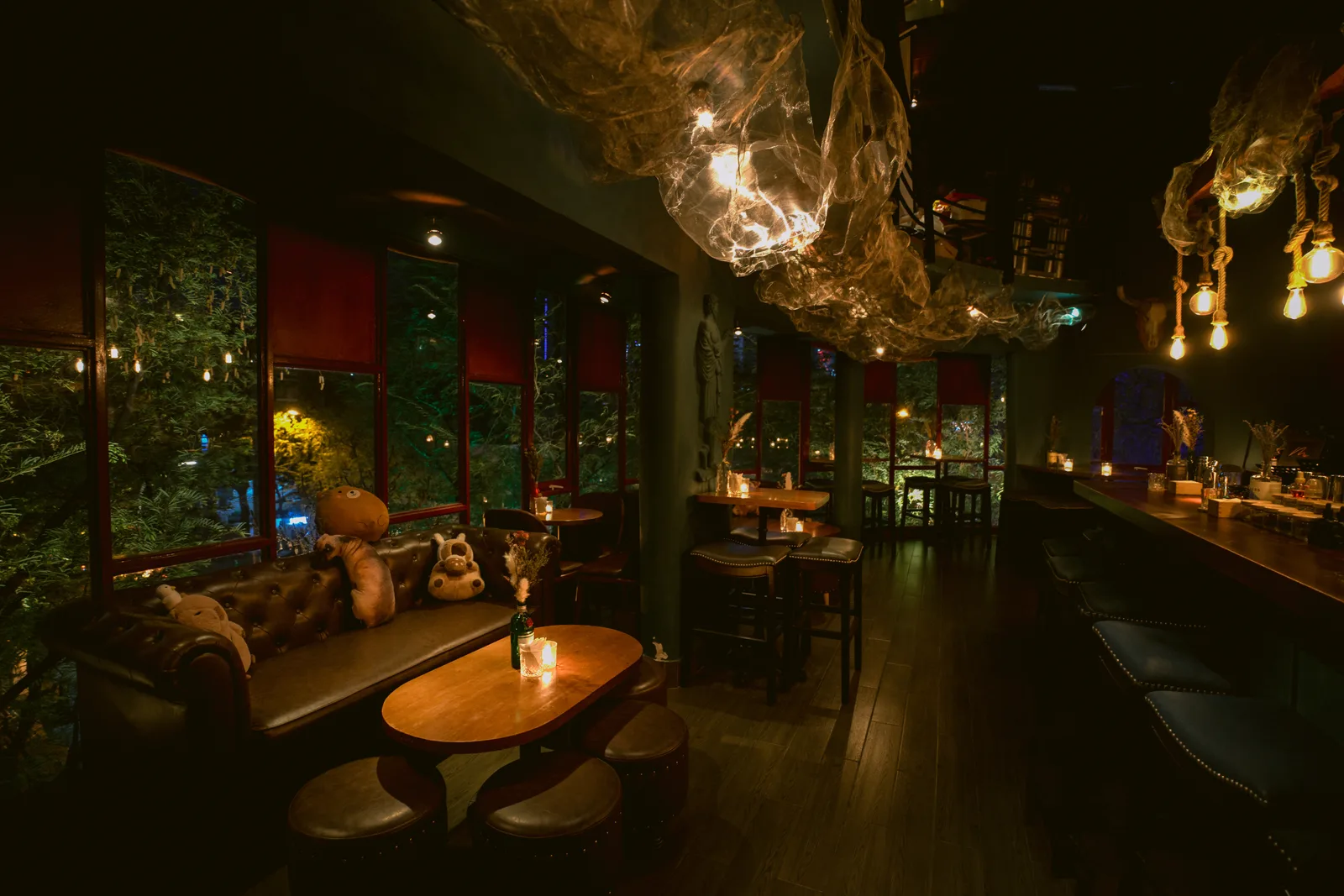 Interior at Tamarind Hidden Cocktail Bar (Me Bar) Ho Chi Minh City — travel photo