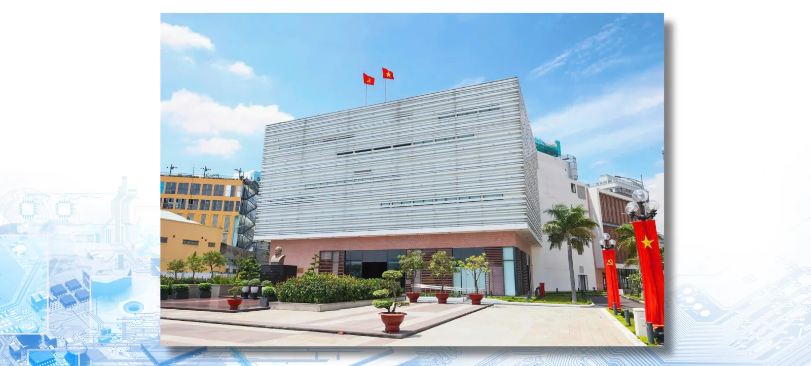 Main view at Ton Duc Thang Museum Ho Chi Minh City — travel photo
