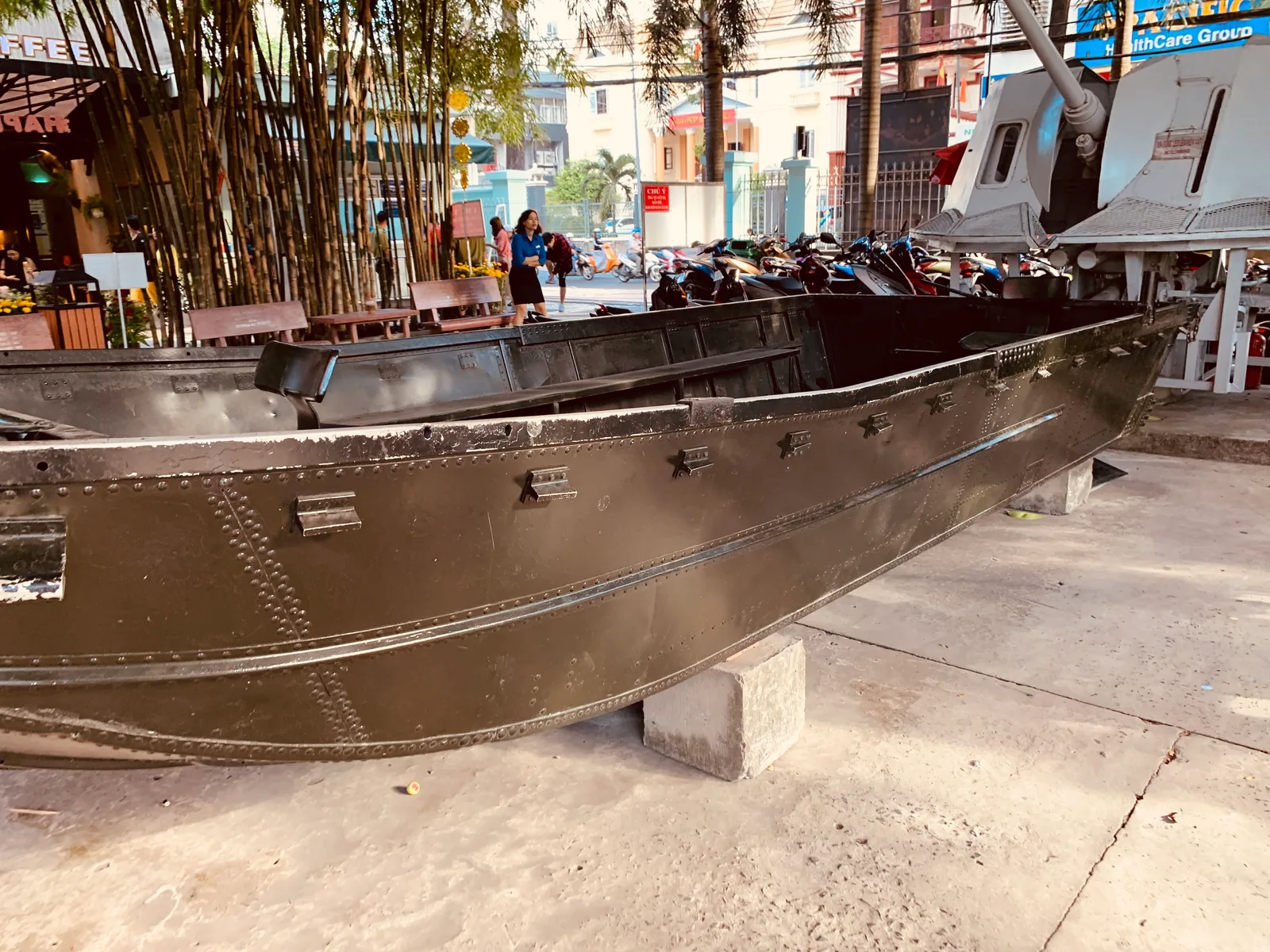 Interior at War Remnants Museum Ho Chi Minh City — travel photo