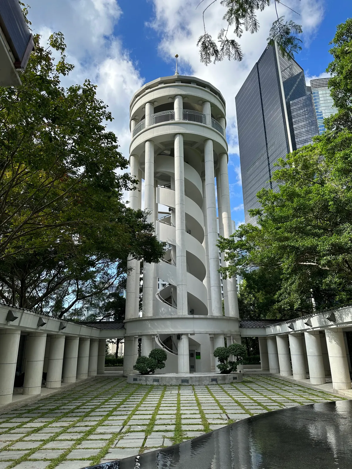 Details at Hong Kong Park Hong Kong — travel photo