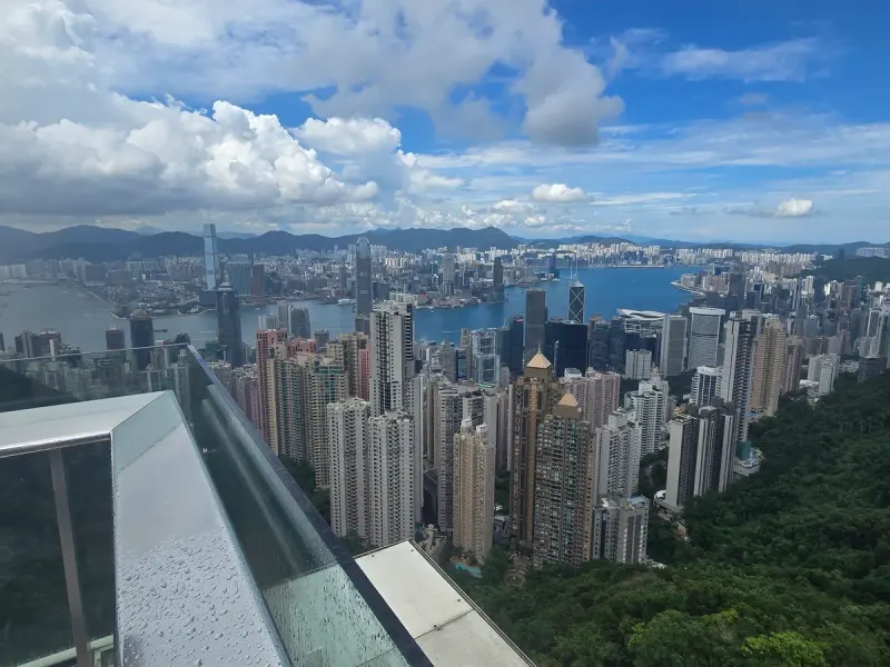 The Peak Tram in Hong Kong