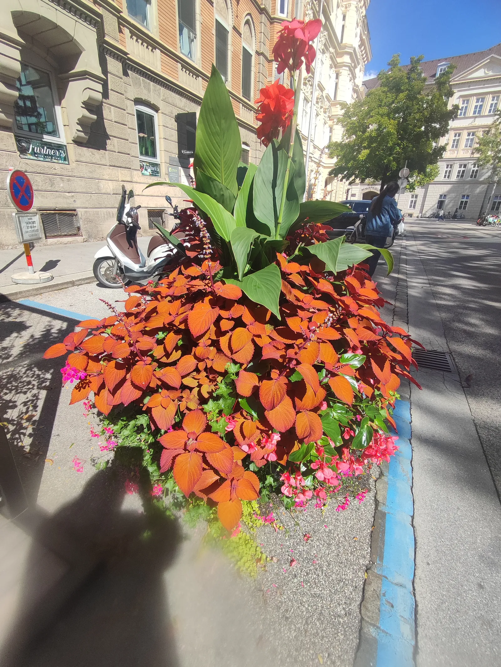 Atmosphere at Adolf-Pichler-Platz Innsbruck Innsbruck — travel photo