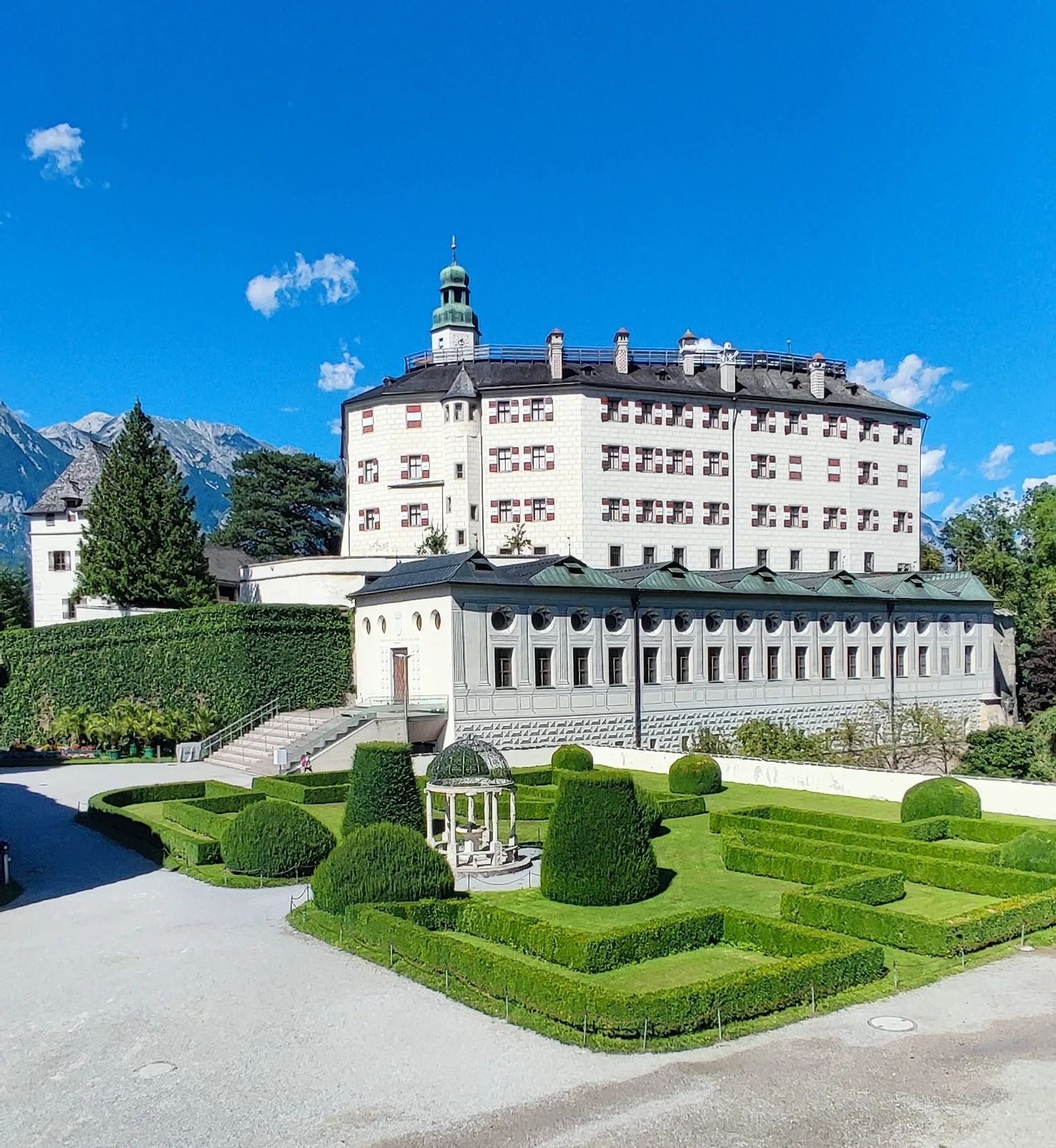 Interior at Ambras Castle Innsbruck Innsbruck — travel photo