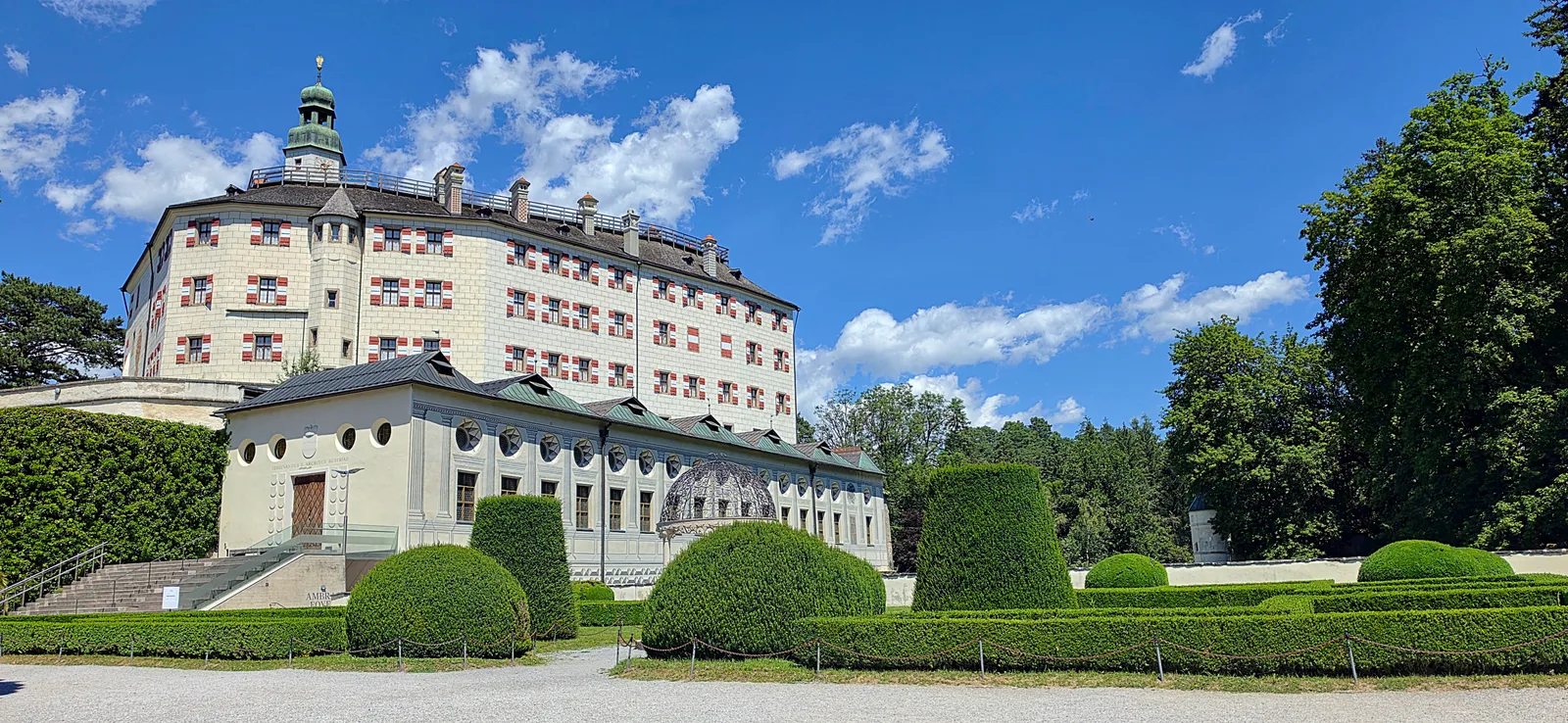 Atmosphere at Ambras Castle Innsbruck Innsbruck — travel photo