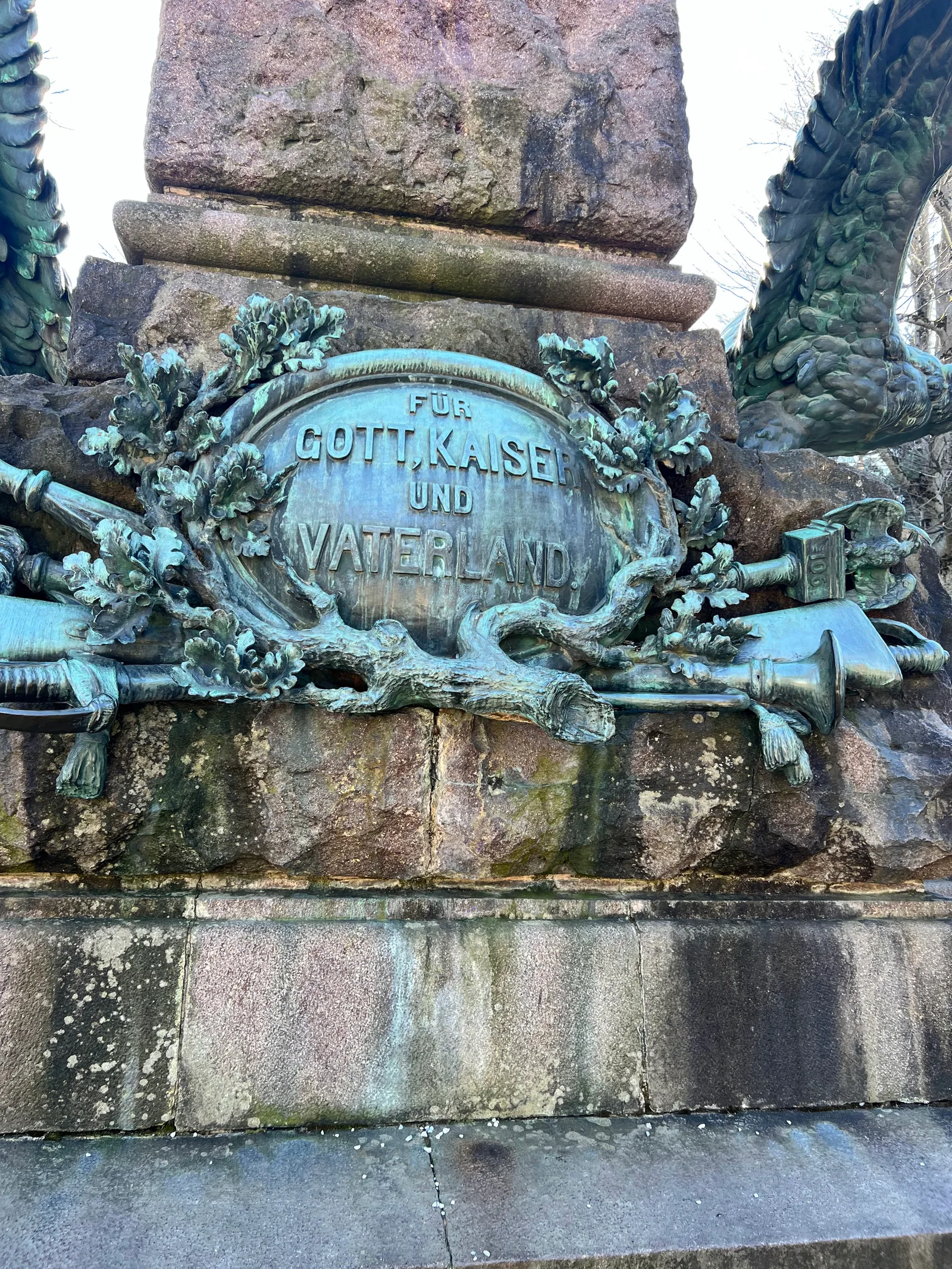 Atmosphere at Andreas Hofer monument Innsbruck — travel photo