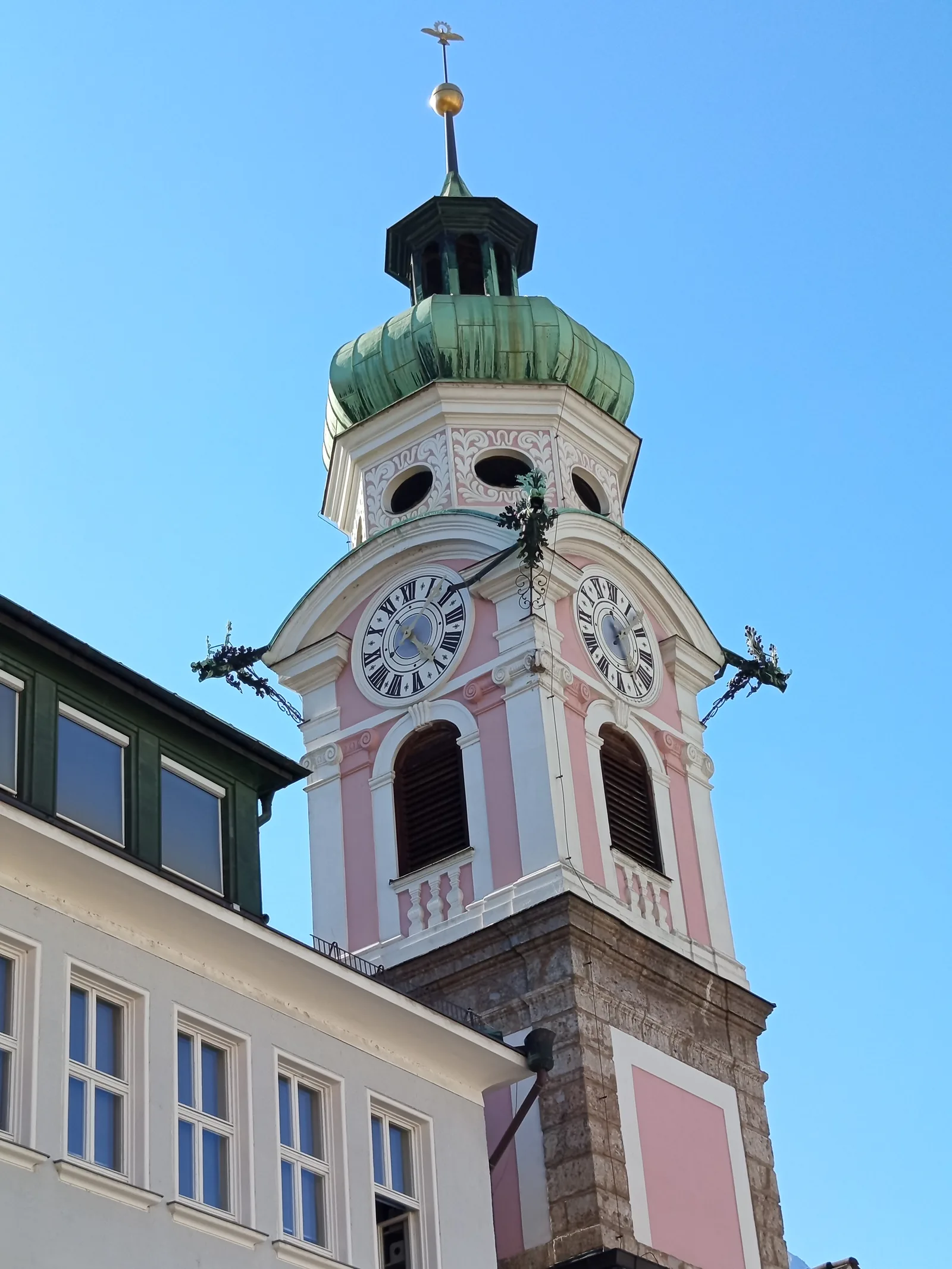 Main view at Annasäule Innsbruck — travel photo