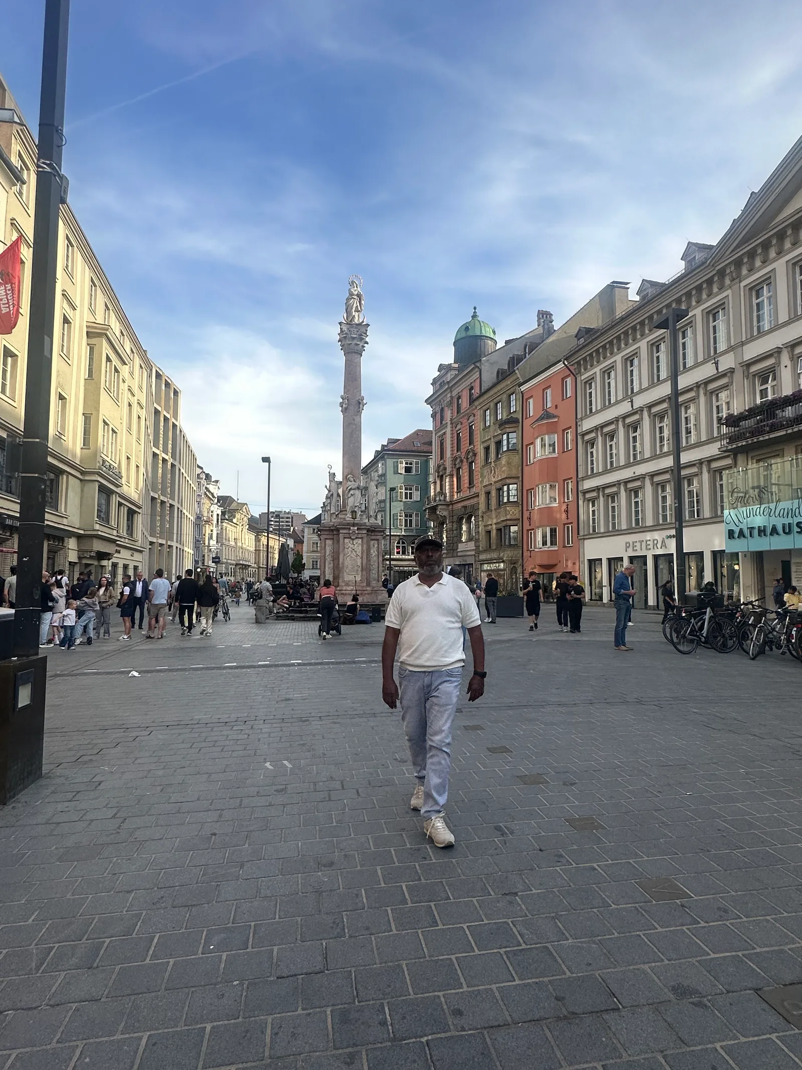 Atmosphere at Annasäule Innsbruck — travel photo