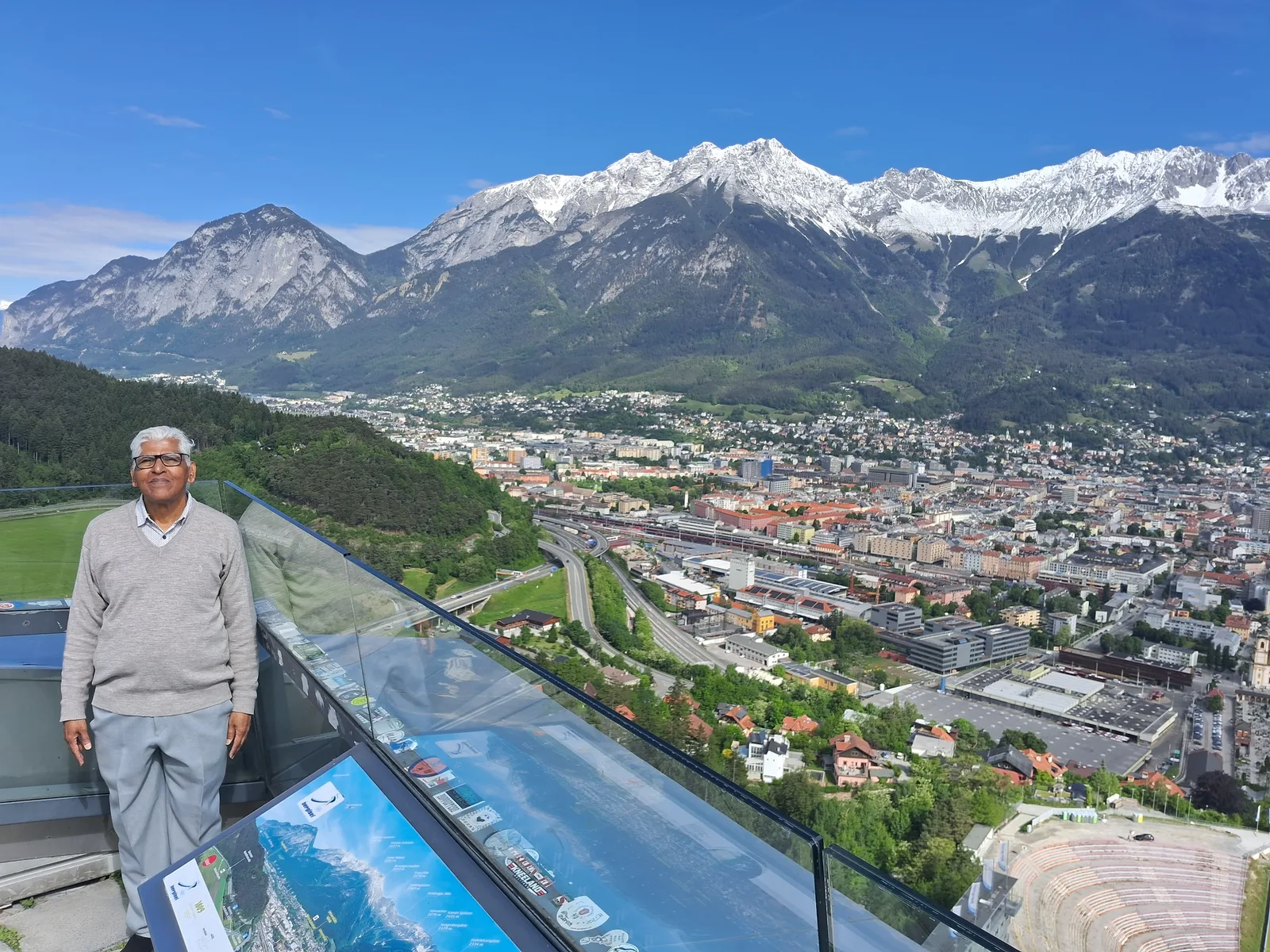 Atmosphere at Bergisel Ski Jump Innsbruck — travel photo
