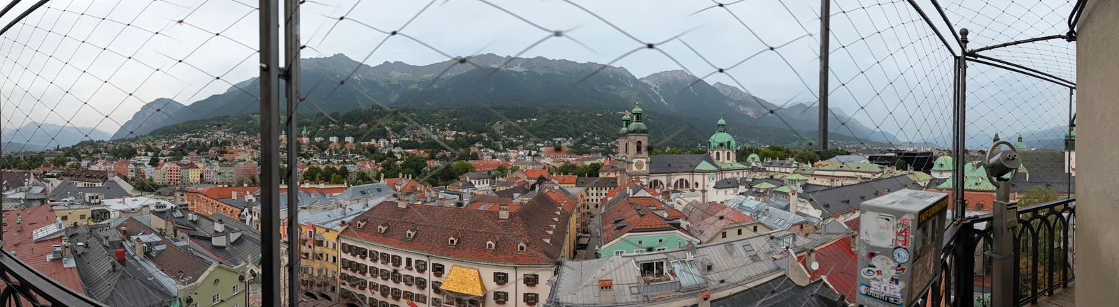 Main view at City Tower Innsbruck — travel photo