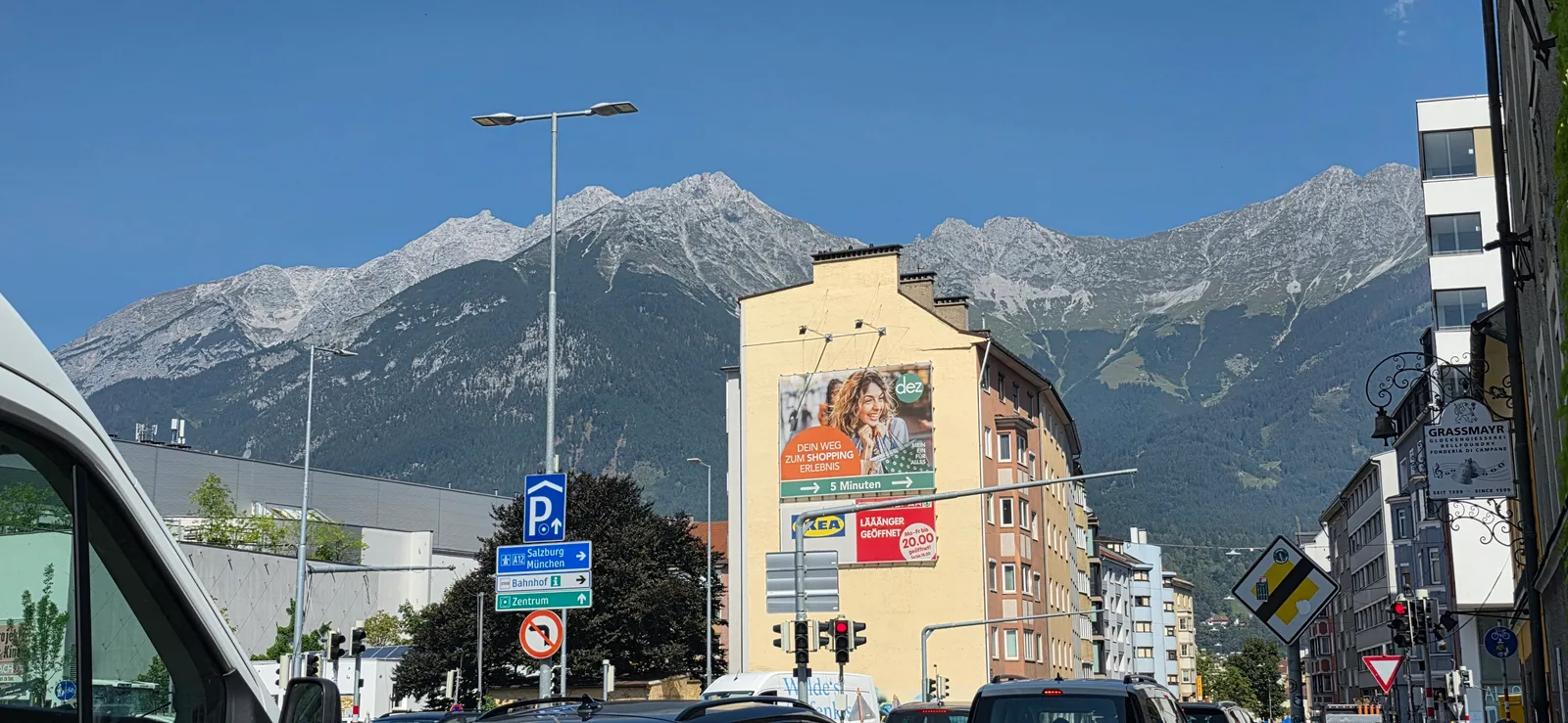 Main view at Glockengießerei Grassmayr - "Glockenmuseum" Innsbruck — travel photo