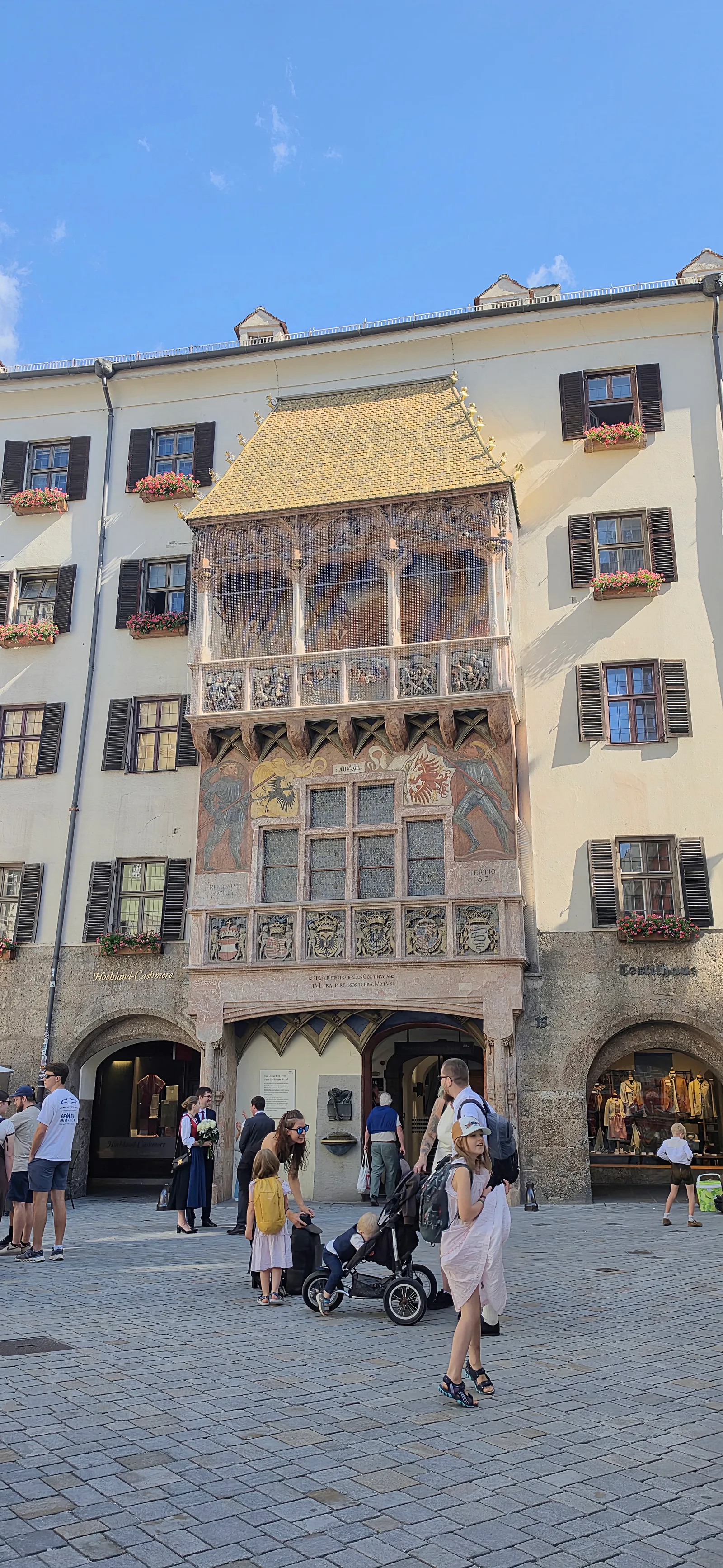 Details at Golden Roof Innsbruck — travel photo