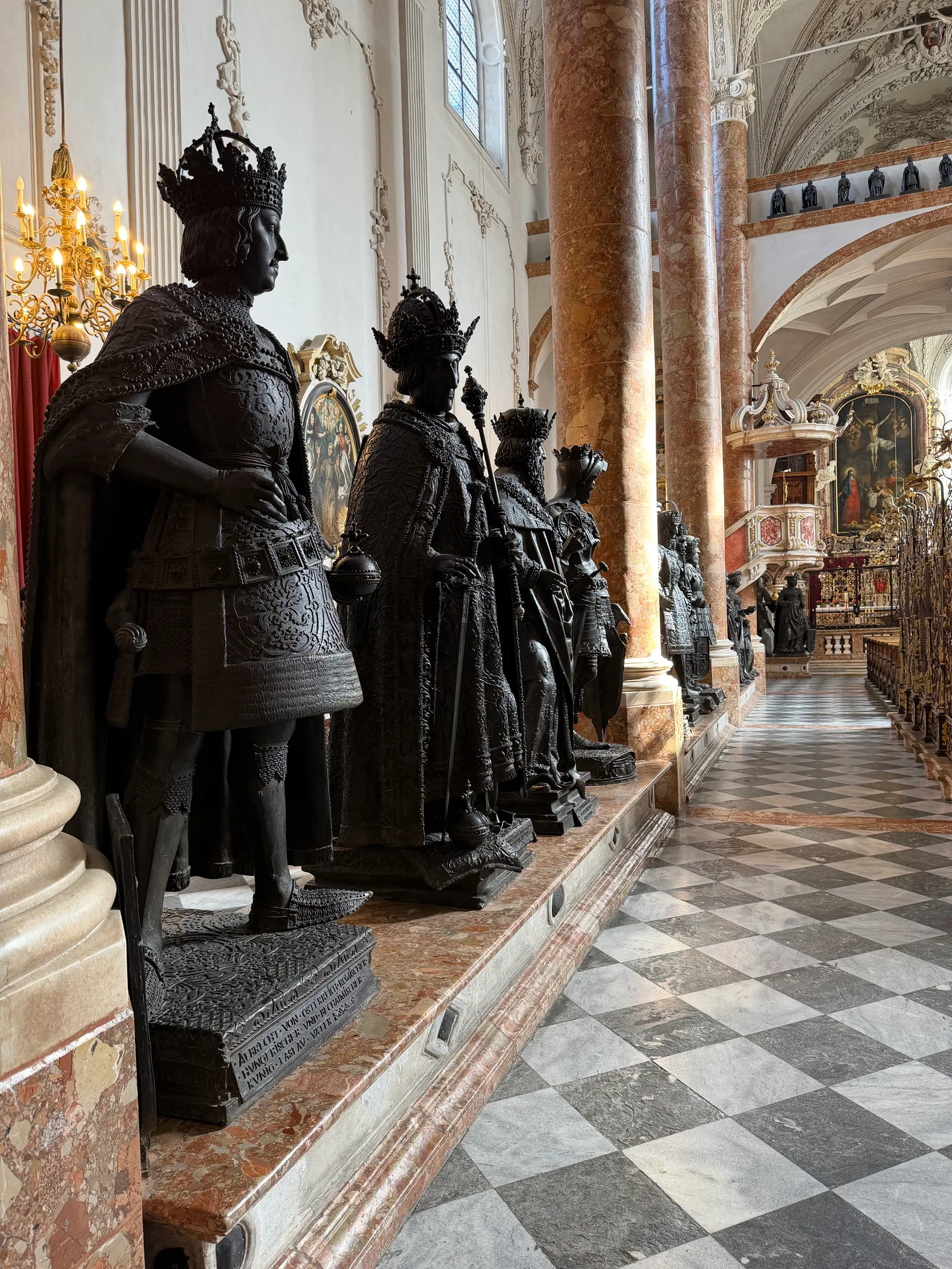 Details at Grabmal Kaiser Maximilians I. Innsbruck — travel photo