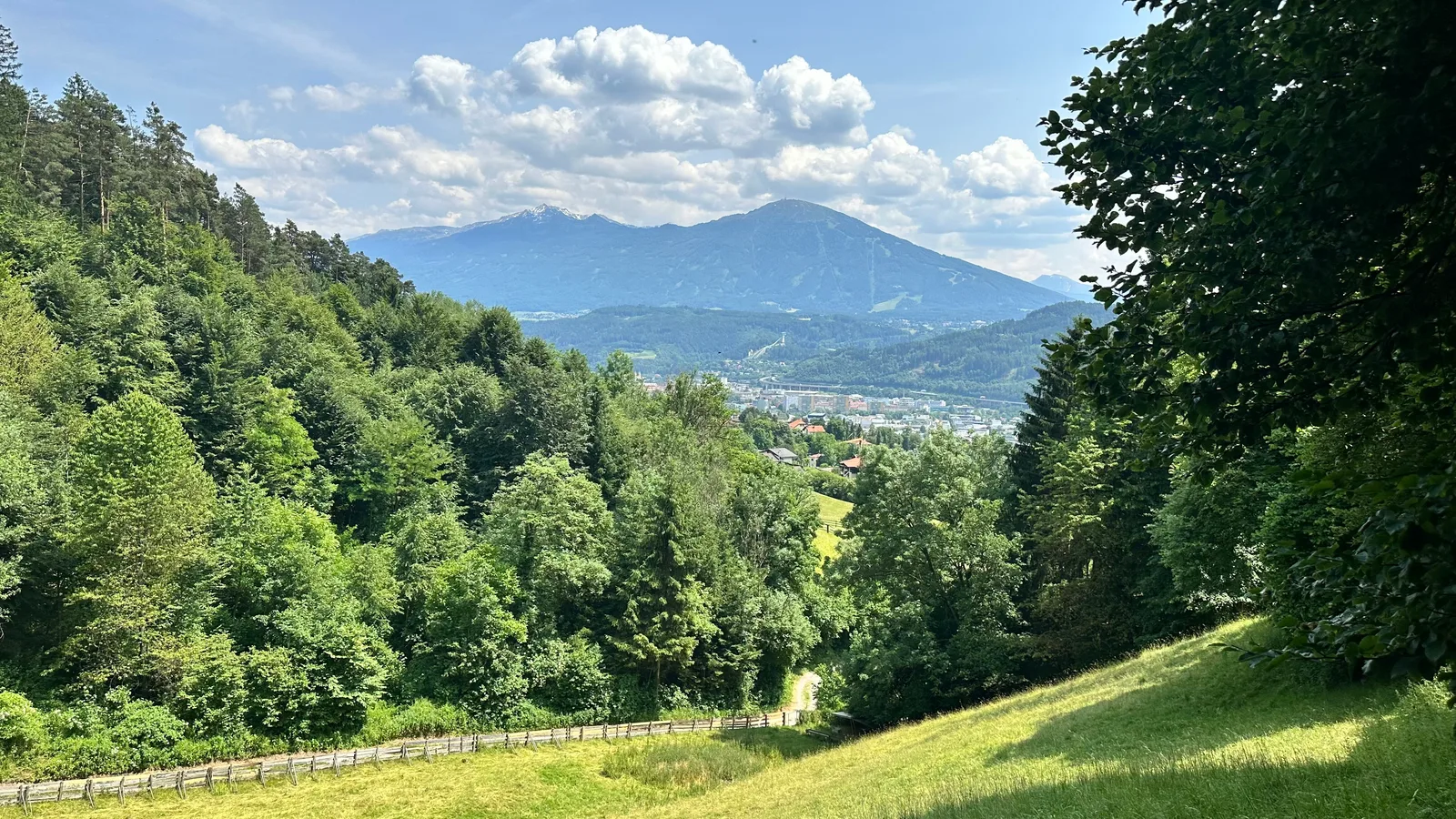 Main view at Grüner Boden Innsbruck — travel photo