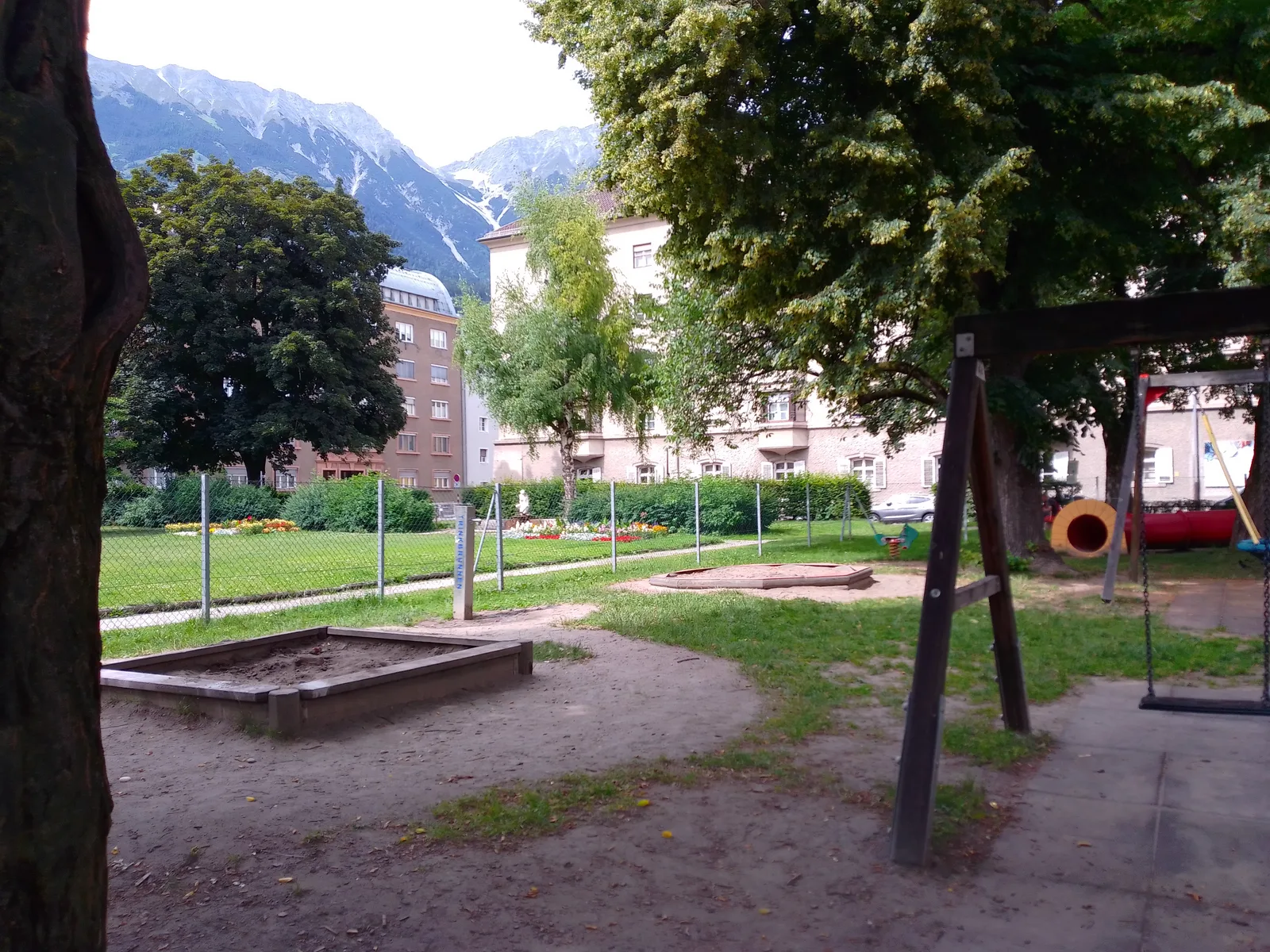 Main view at Haydnpark Innsbruck — travel photo