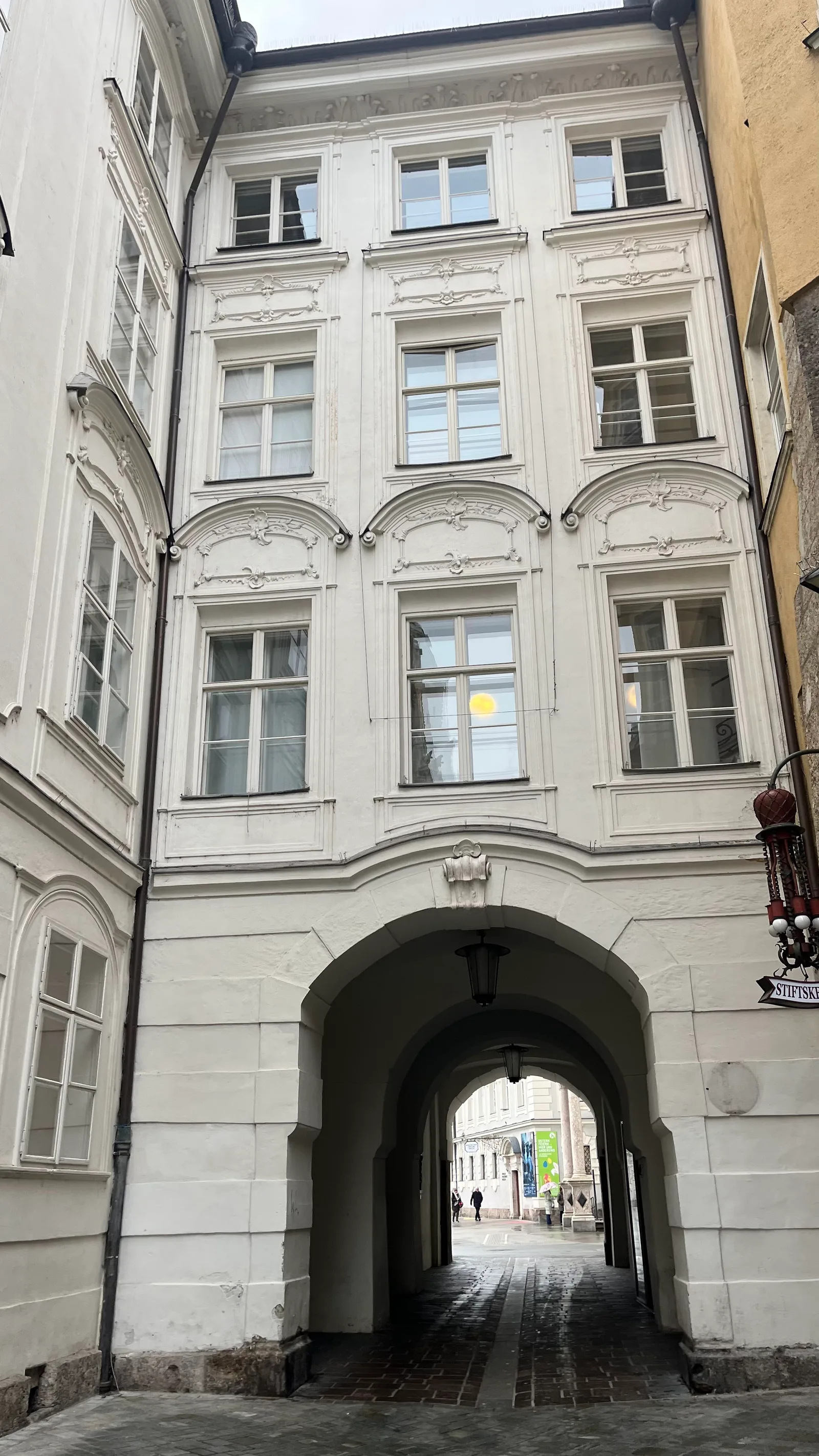 Details at Helbling Haus Innsbruck — travel photo