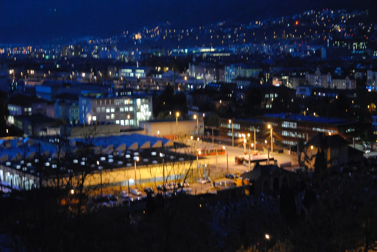 Interior at Innsbruck panorama point Innsbruck — travel photo