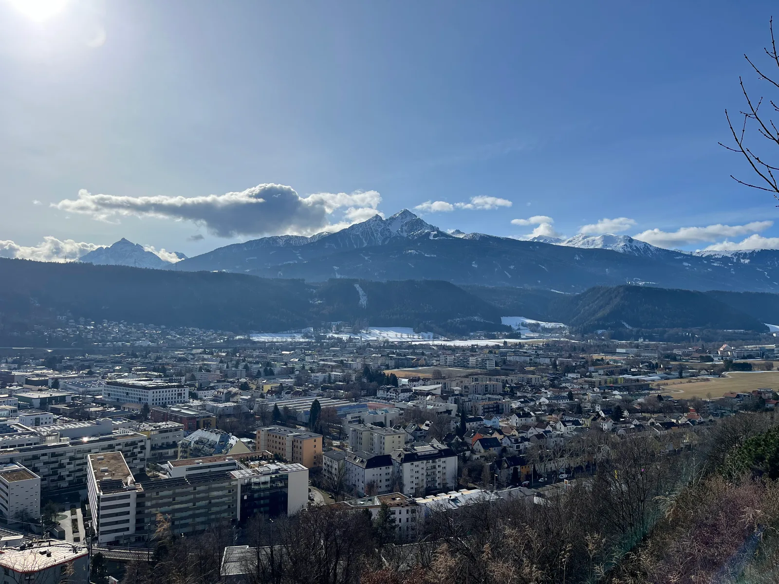 Main view at Innsbruck Viewpoint Innsbruck — travel photo