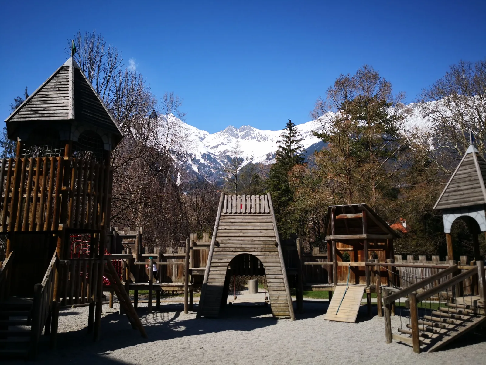 Atmosphere at Innsbrucker Hofgarten Innsbruck — travel photo