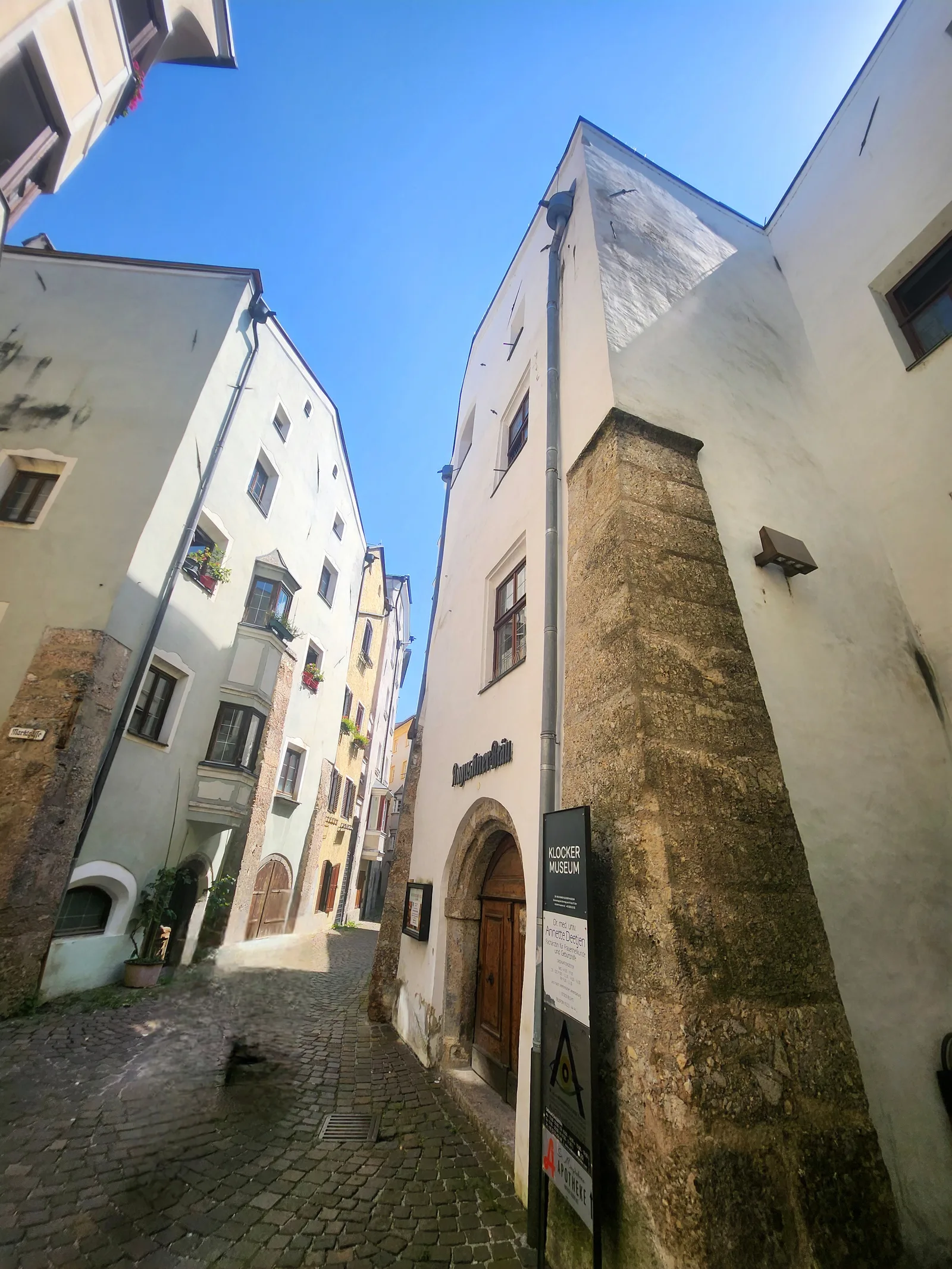Atmosphere at Klocker Museum Innsbruck — travel photo