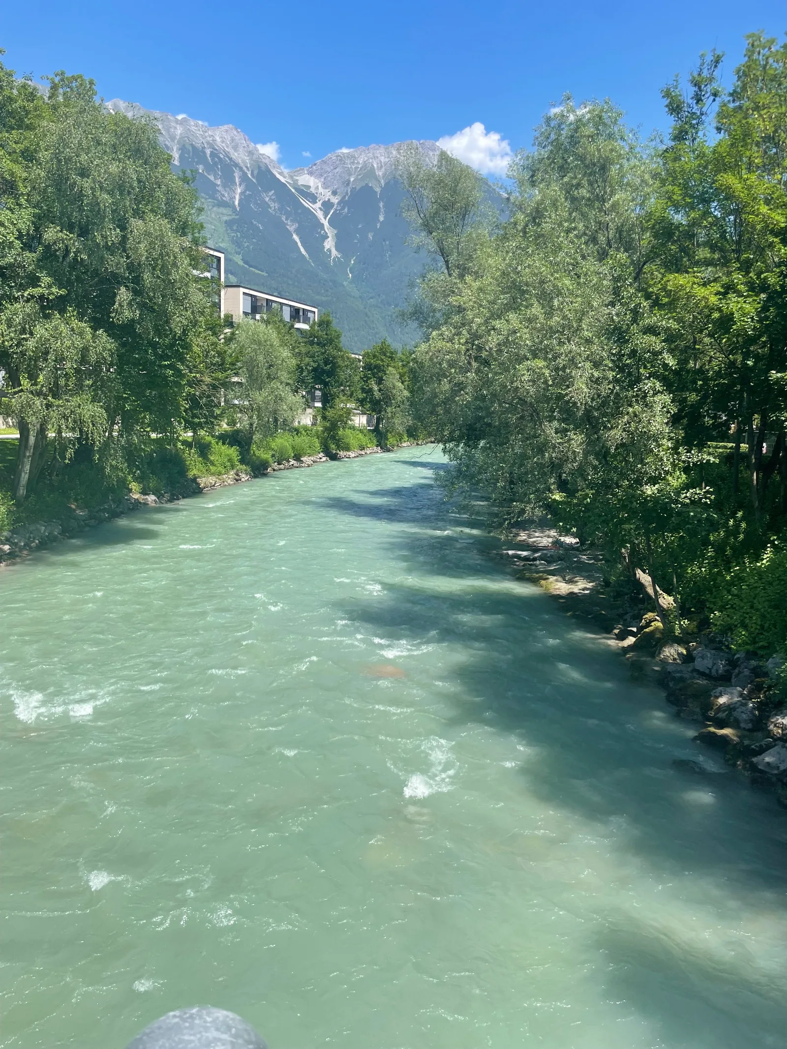 Main view at Leipziger Platz Innsbruck — travel photo