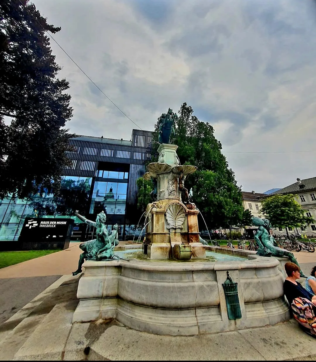 Interior at Leopold Fountain Innsbruck — travel photo