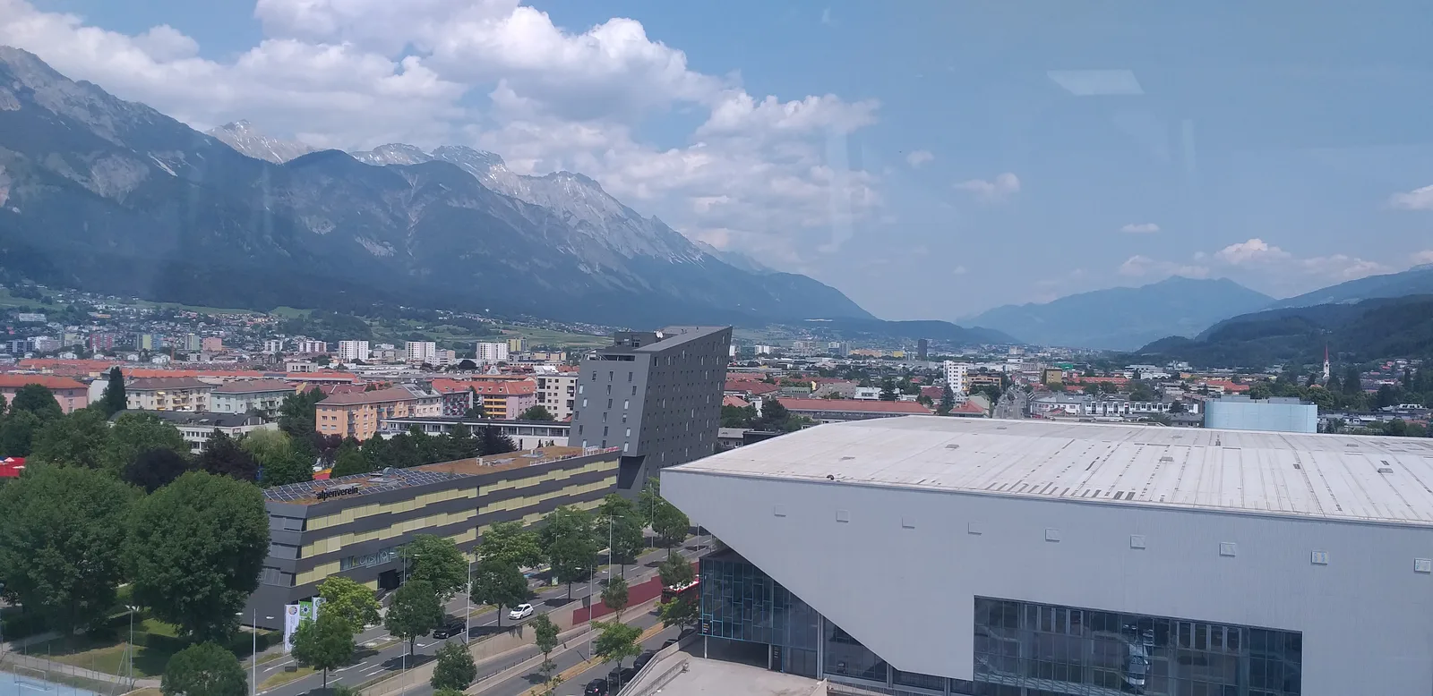 Atmosphere at Olympia Park Innsbruck — travel photo