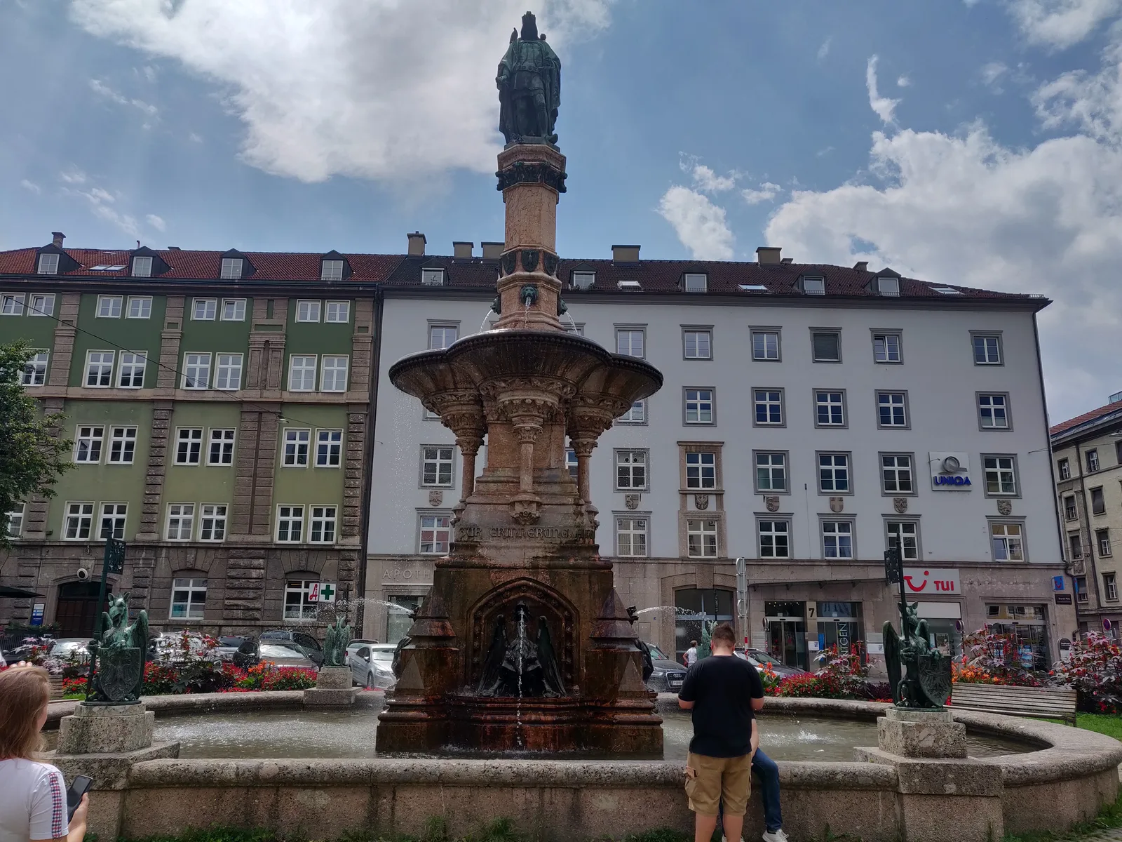 Interior at Rudolfsbrunnen Innsbruck — travel photo
