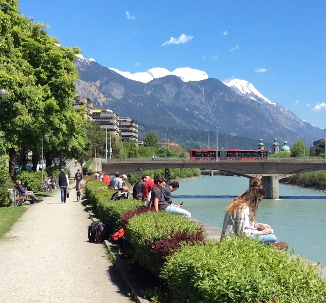 Slackline Park at Uni Innsbruck