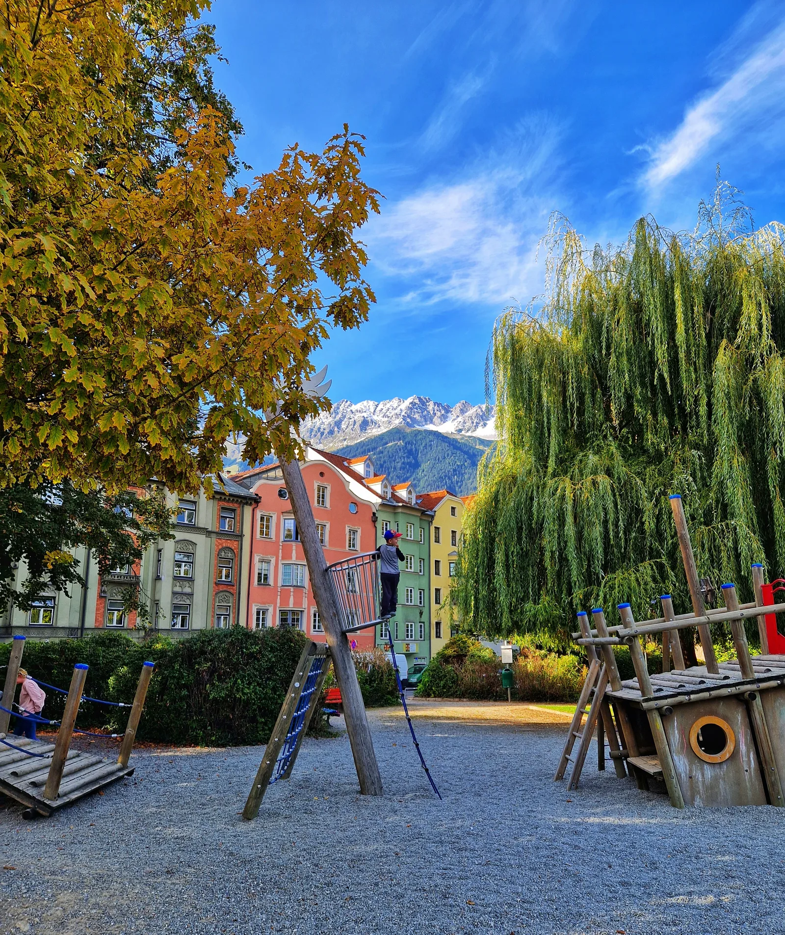 Interior at Spielplatz im Waltherpark Innsbruck — travel photo