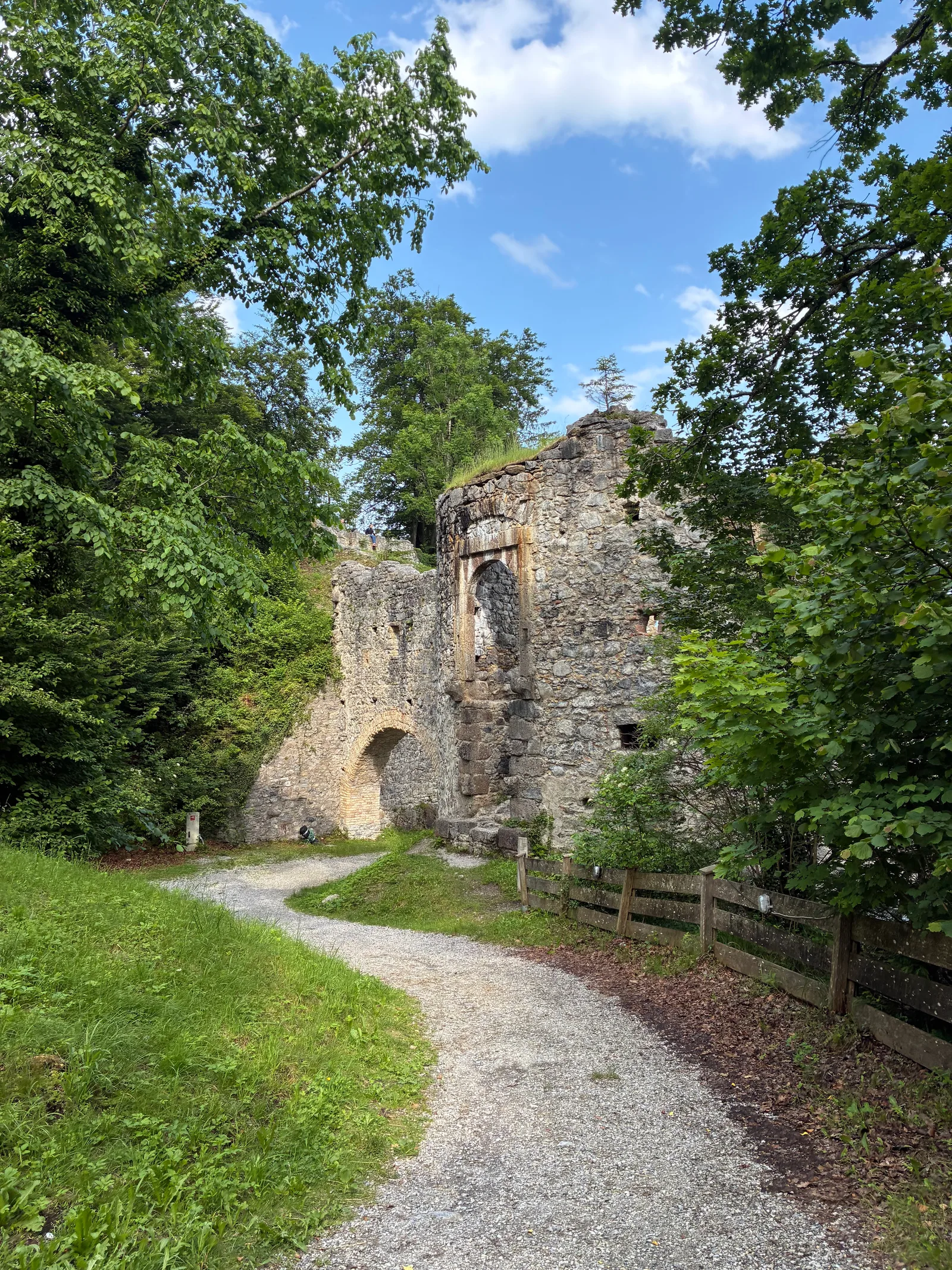 Details at Thaur Castle Ruins Innsbruck — travel photo