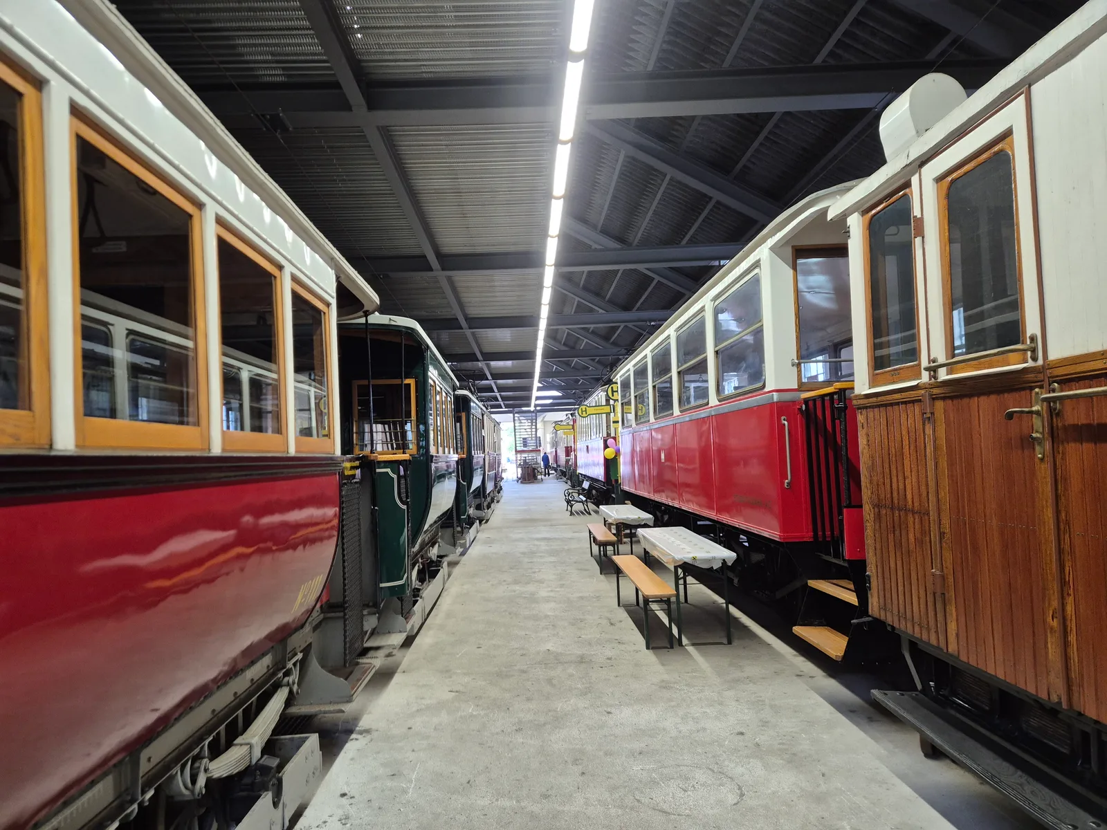 Interior at Tiroler MuseumsBahnen Innsbruck — travel photo