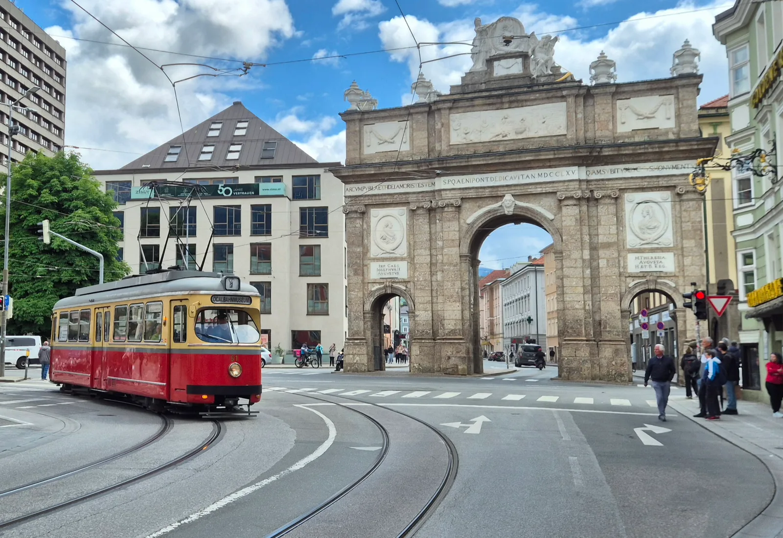 Atmosphere at Tiroler MuseumsBahnen Innsbruck — travel photo