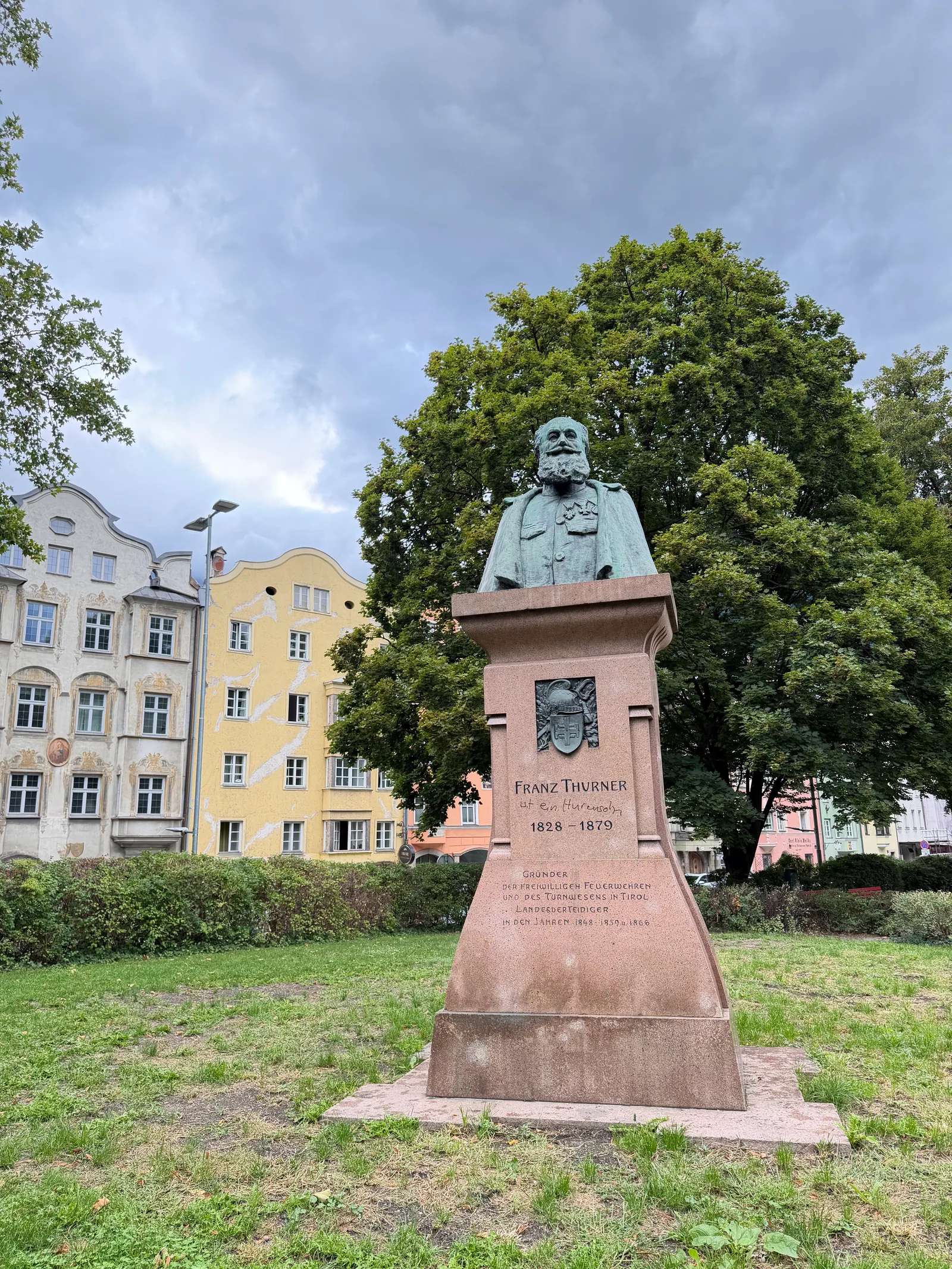 Main view at Walther Park Innsbruck — travel photo