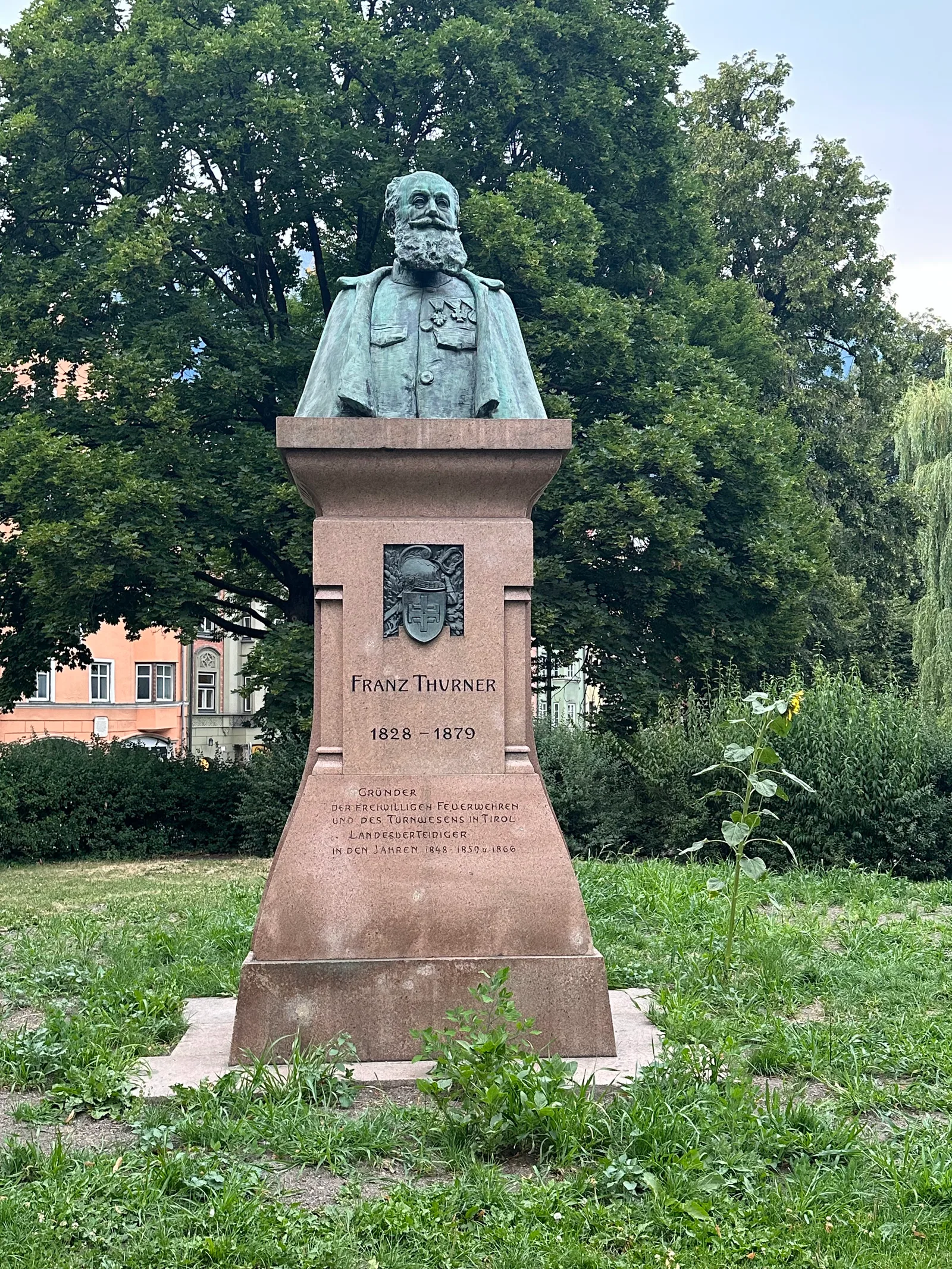 Details at Walther Park Innsbruck — travel photo
