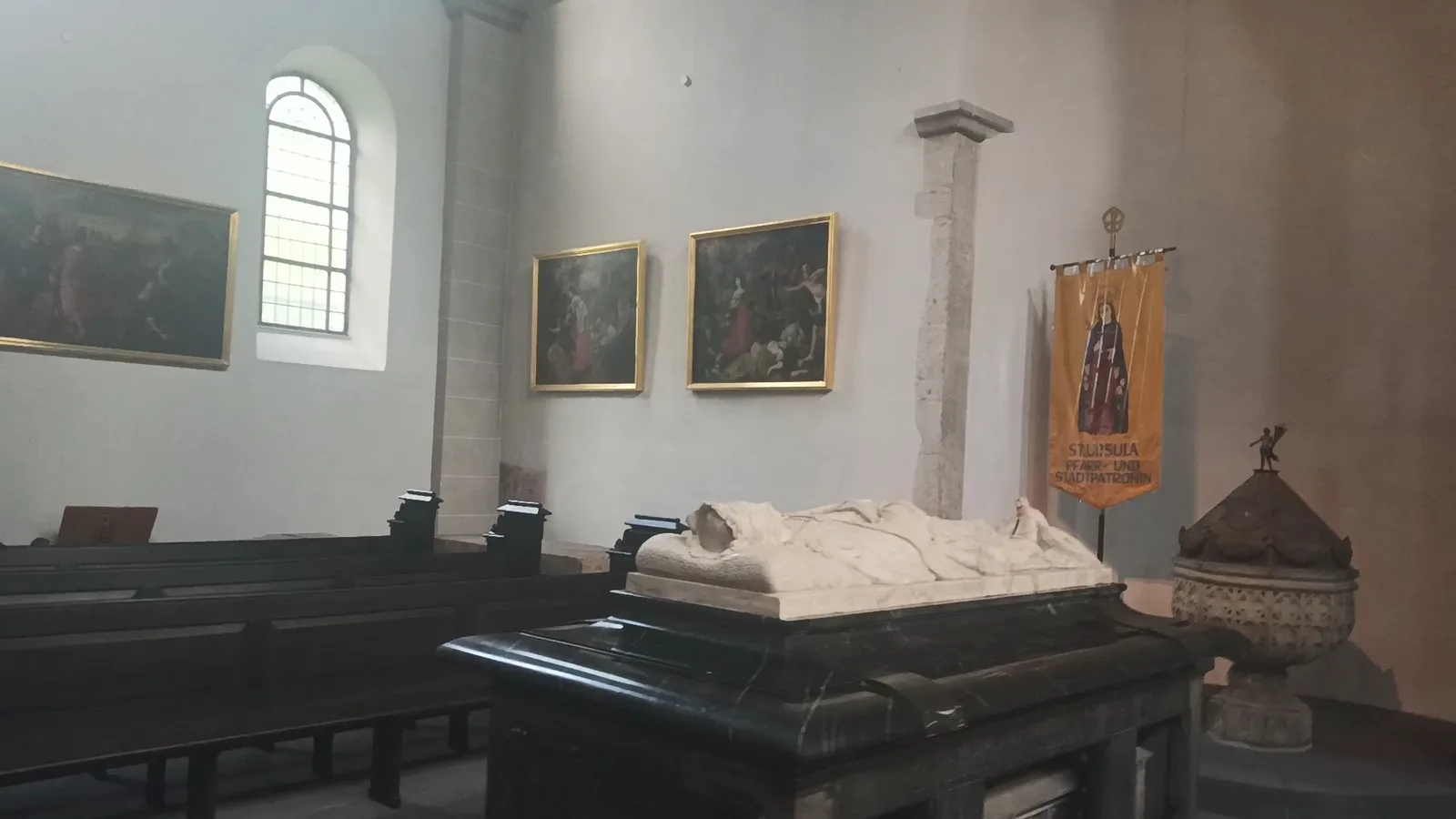 Interior at Basilika St. Ursula Köln — travel photo