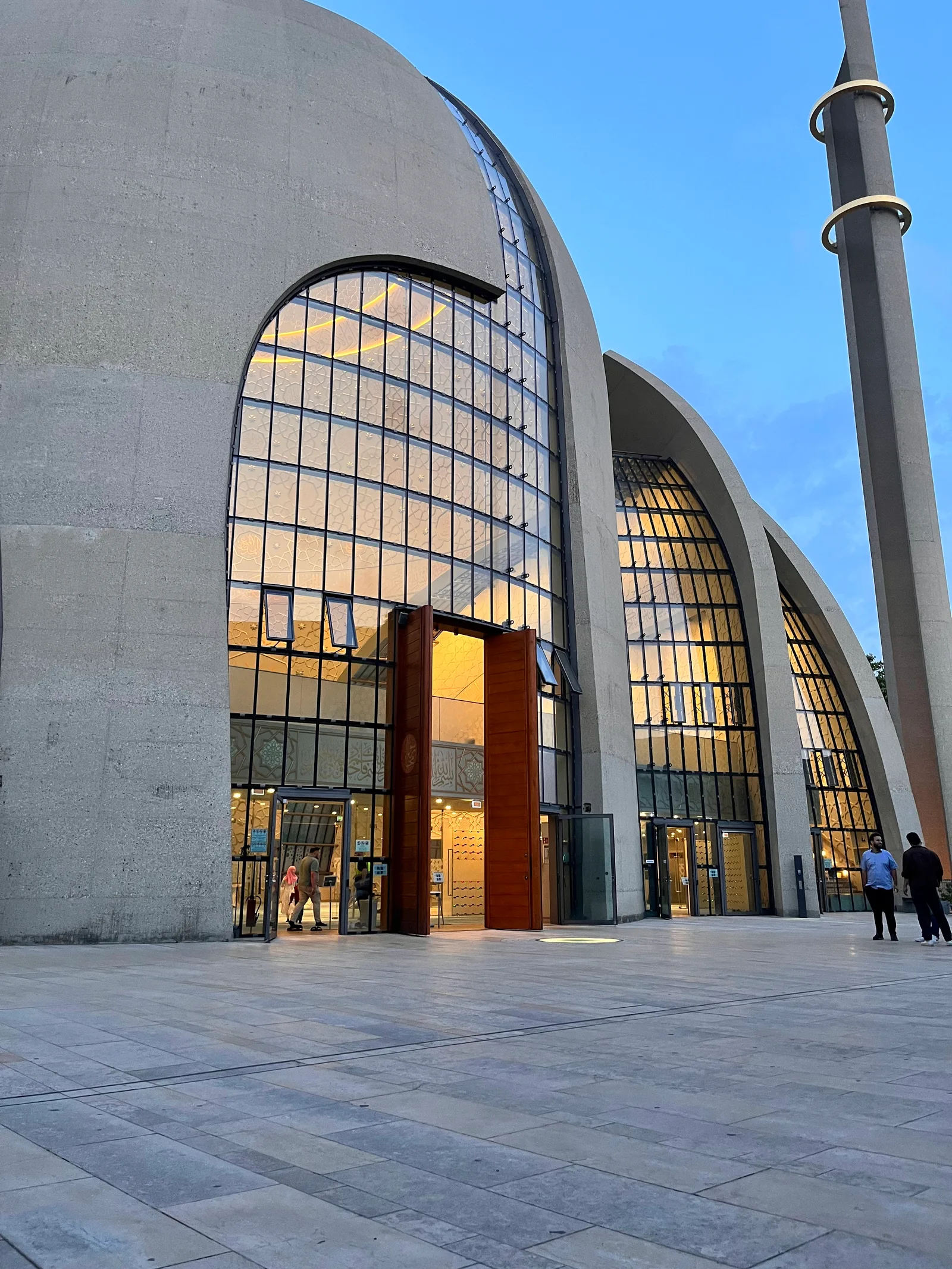 Details at Cologne Central Mosque Köln — travel photo