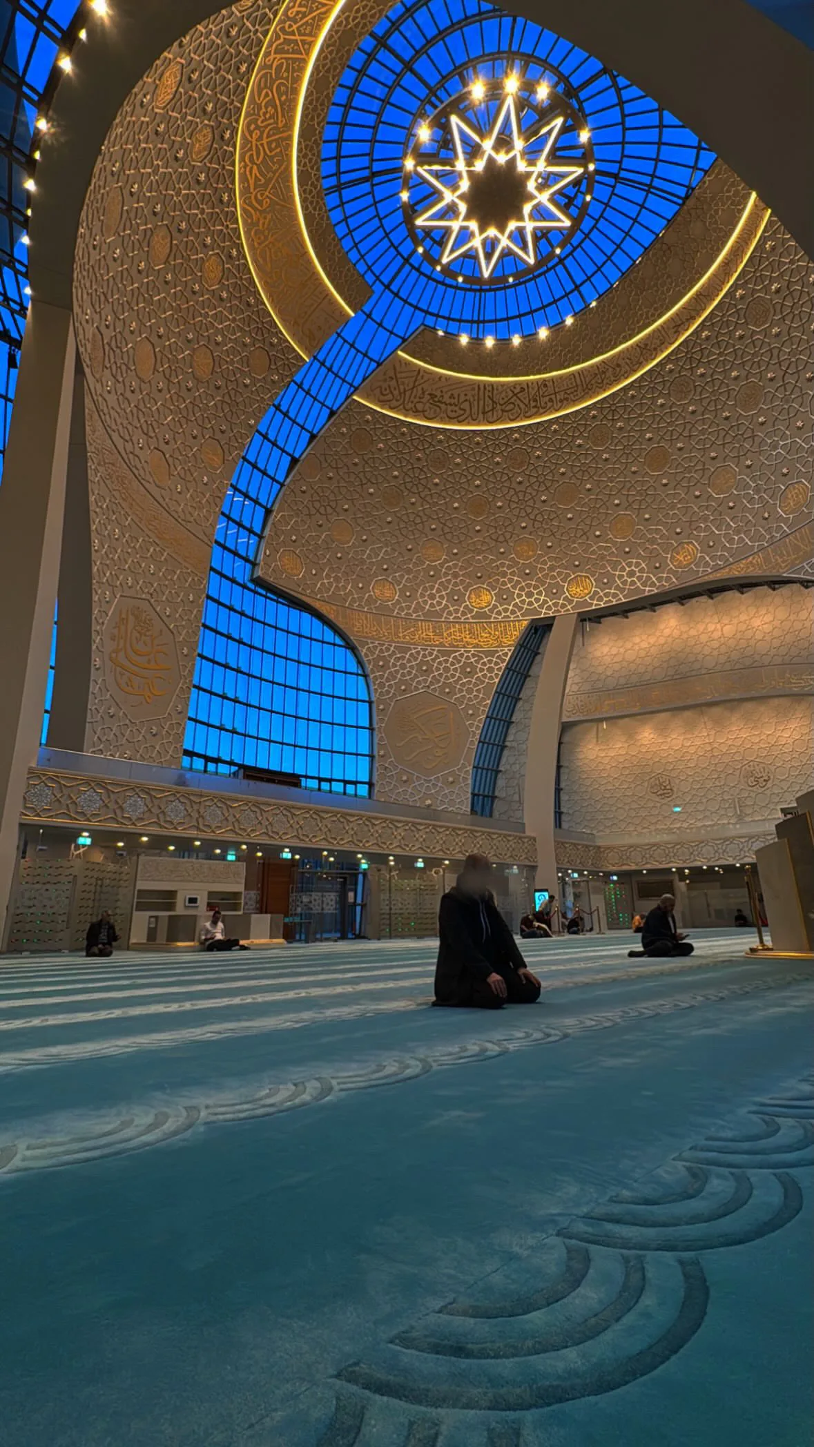 Main view at DITIB Center an der Zentralmoschee Köln — travel photo