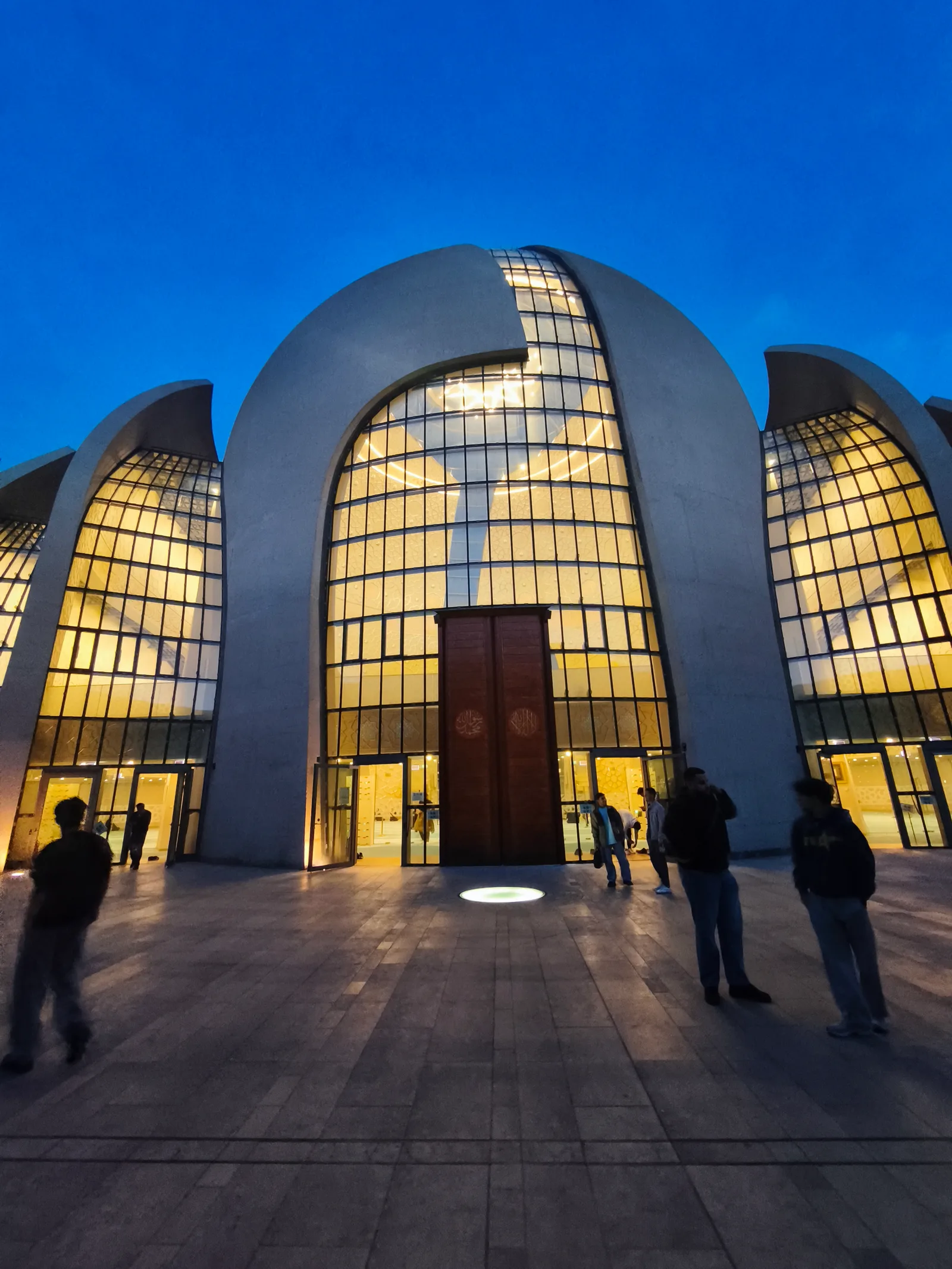 Details at DITIB Center an der Zentralmoschee Köln — travel photo