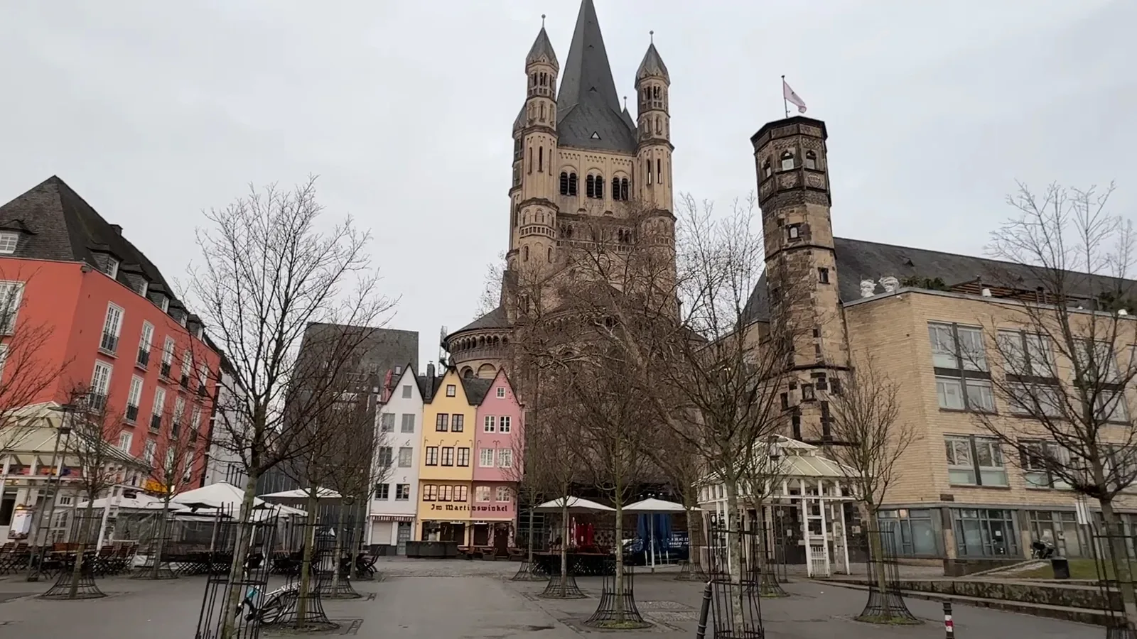 Interior at Great St. Martin Church Köln — travel photo