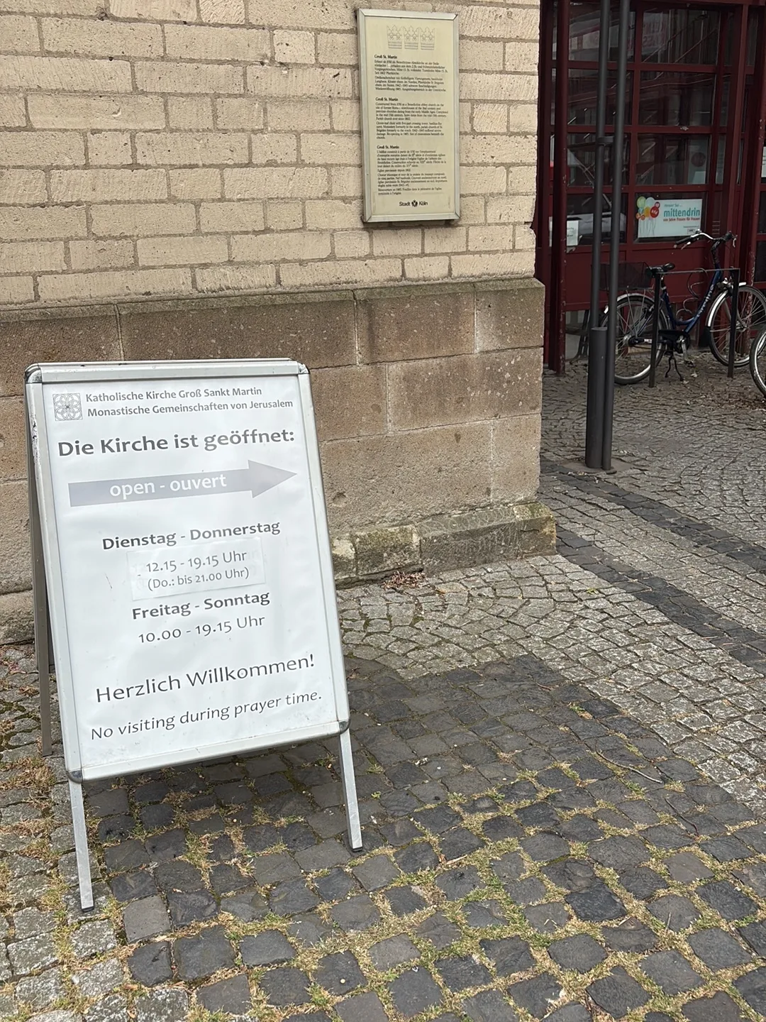 Details at Great St. Martin Church Köln — travel photo