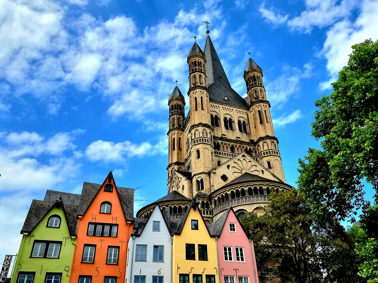 Köln culture — Great St. Martin Church