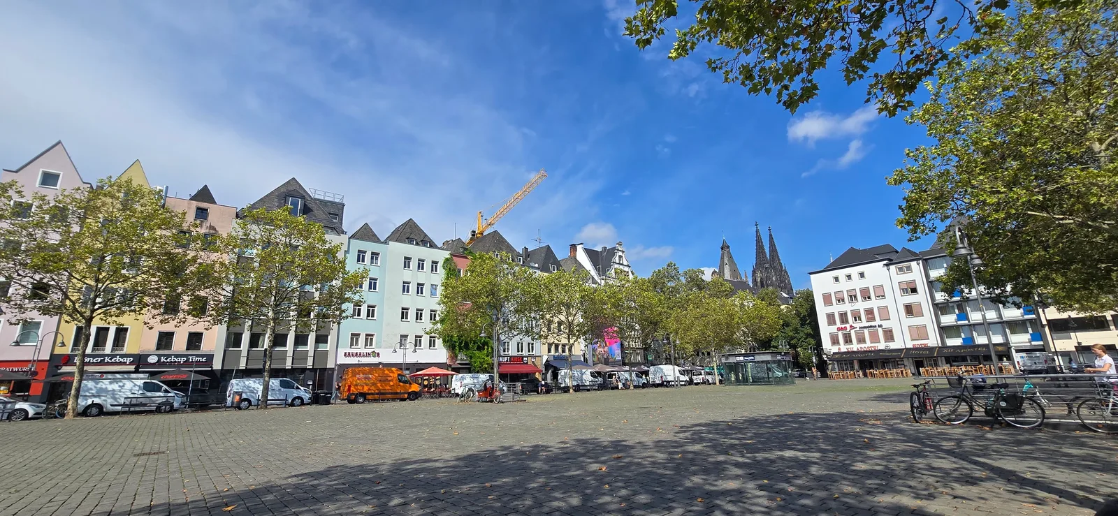 Main view at Heumarkt Köln — travel photo