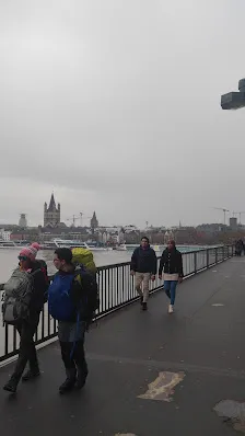 Atmosphere at Hohenzollern Bridge Köln — travel photo