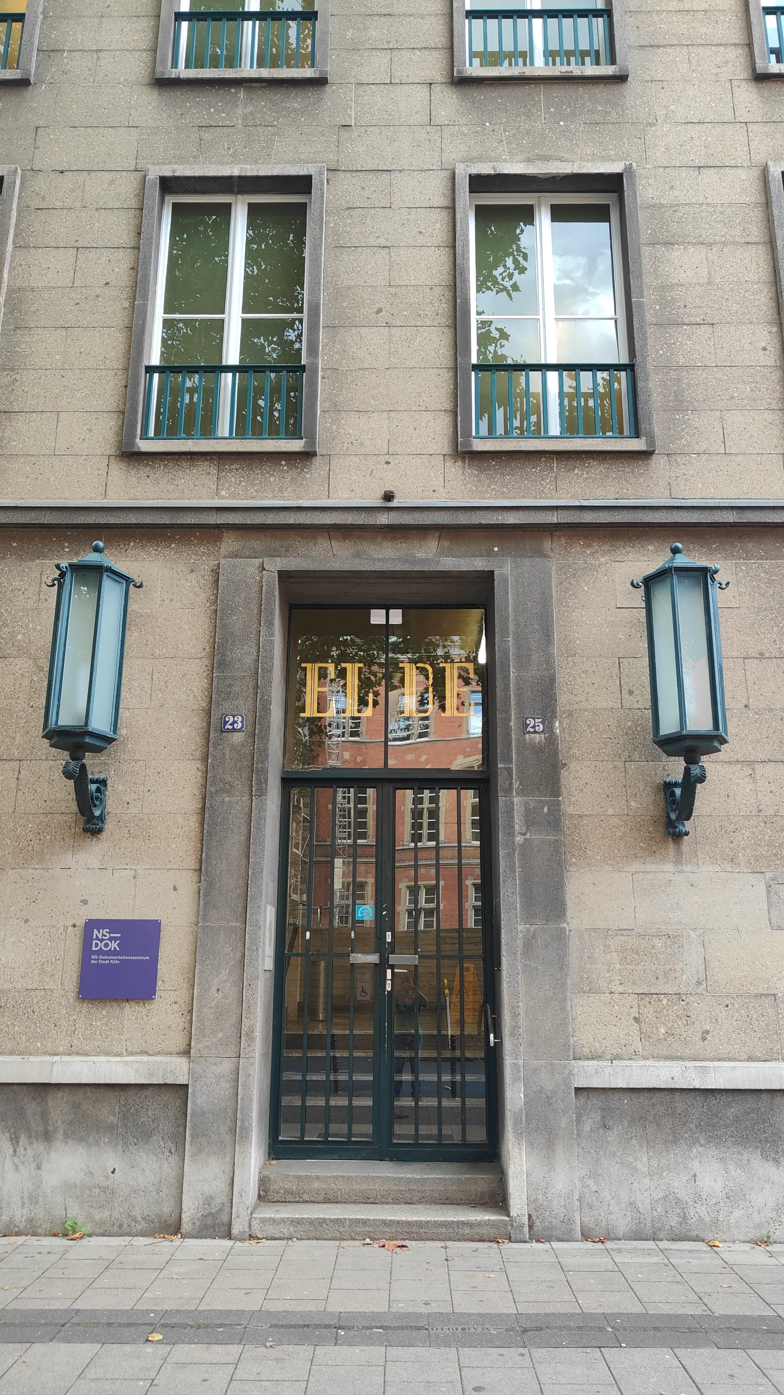 Main view at National Socialism Documentation Center of the City of Cologne Köln — travel photo